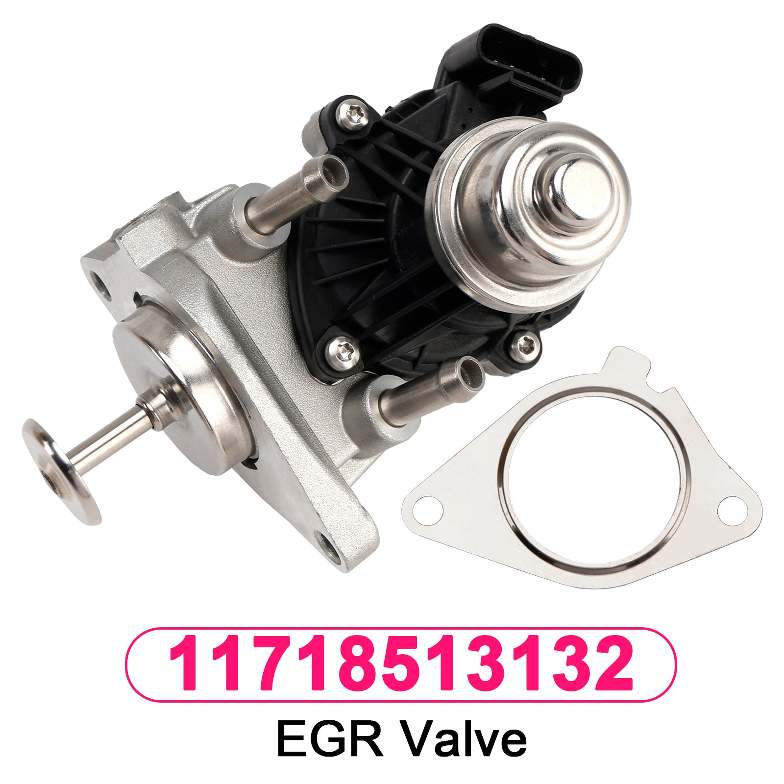 BMW X1 F48, X2 F49, X3 F25, G01, X4 F26, G02, X5 F15 with diesel engines 16d B37 EGR Valve 11718513132 11718574794