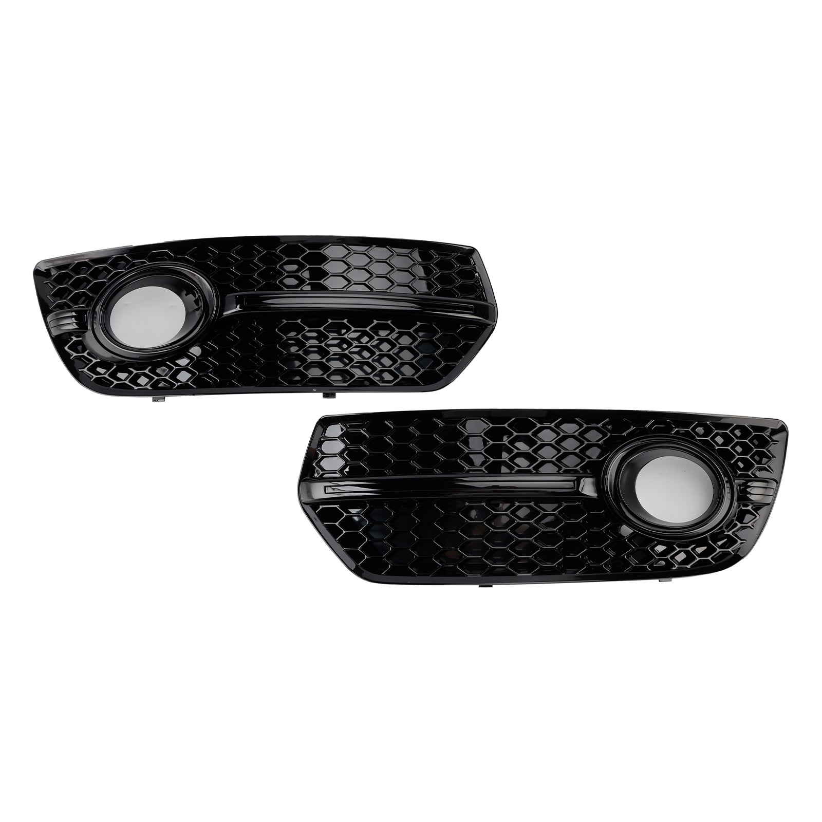 2009-2012 Audi Q5 2PCS Front Bumper Grill Fog Light Lamp Covers