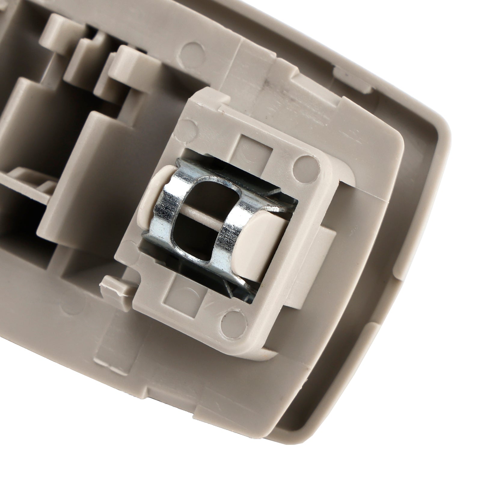 2x Gray Sun Visor Clip Hook Retainer For Mercedes Benz C-class W205 S205 15-19