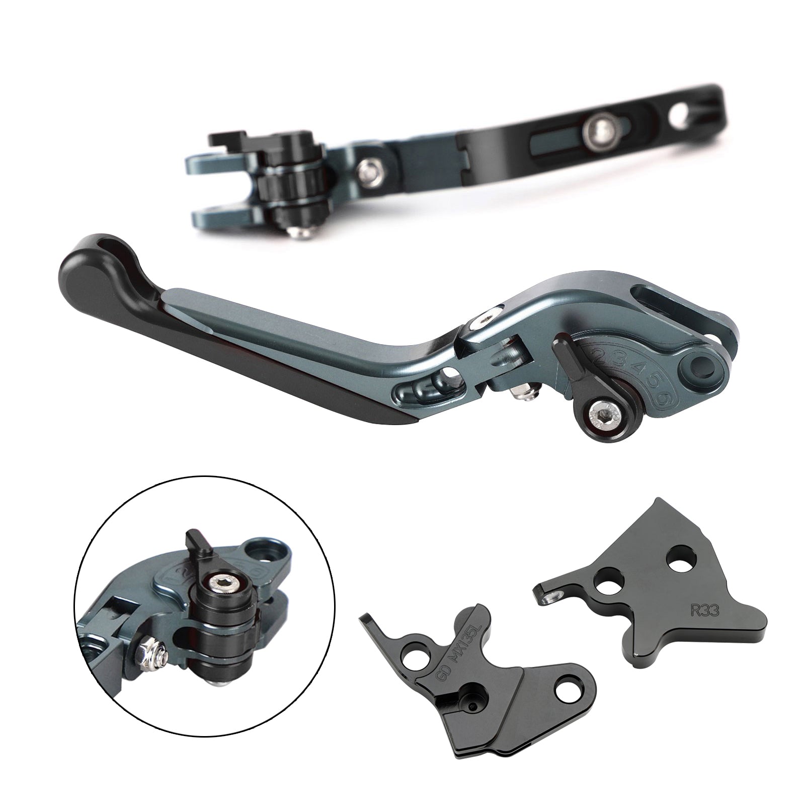 Adjustable Clutch Brake Lever fit for YAMAHA YBR125 2005-2014