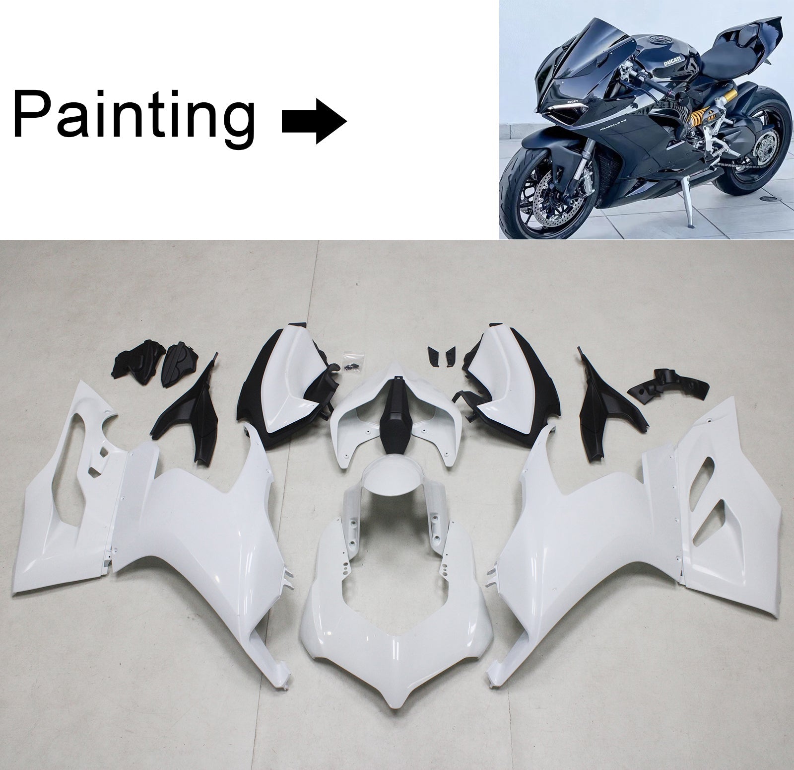 Ducati Panigale V2 2020-2024 Fairing Kit Bodywork
