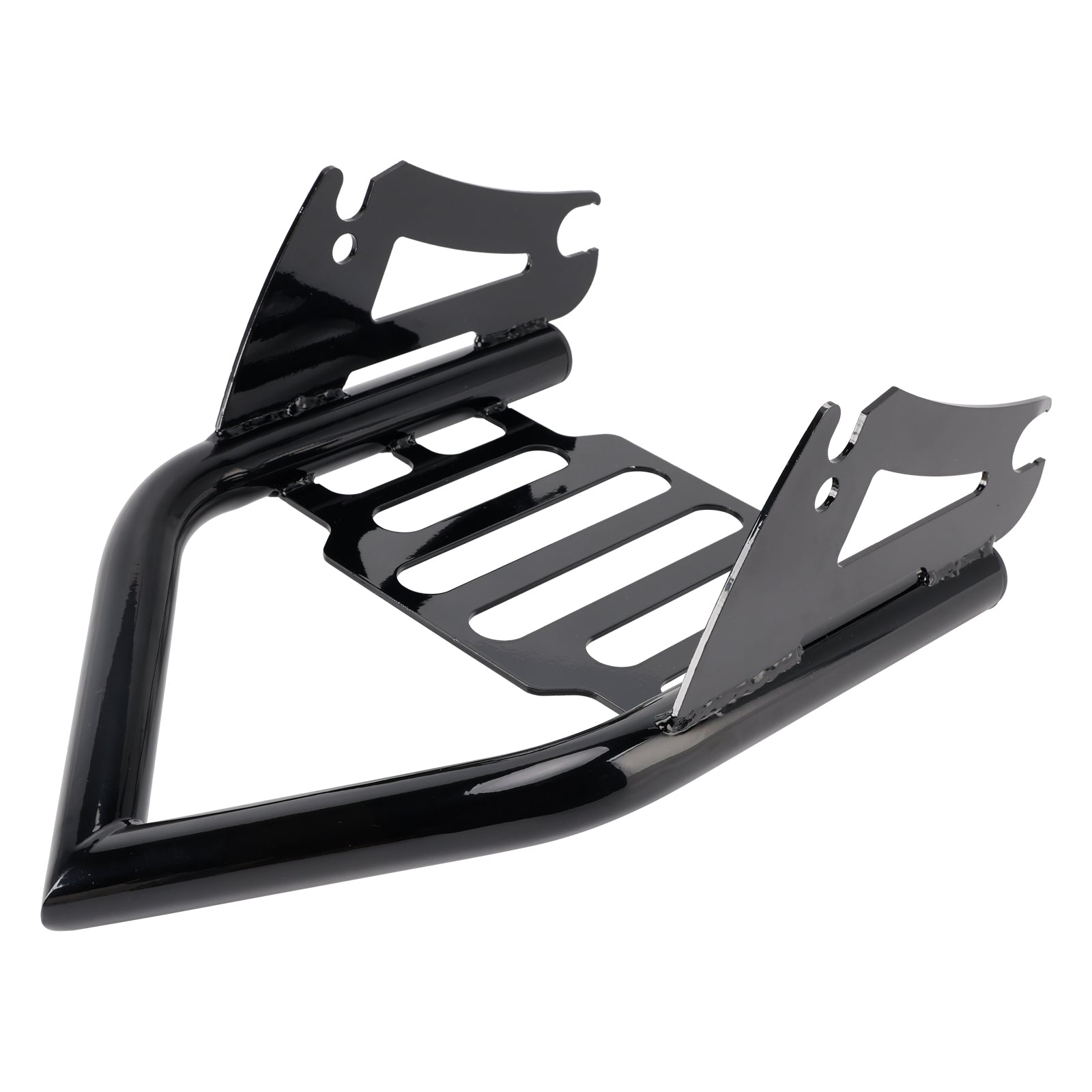 2009-2012 Road King Custom FLHRS/I Detachable Mounting Luggage Rack Black