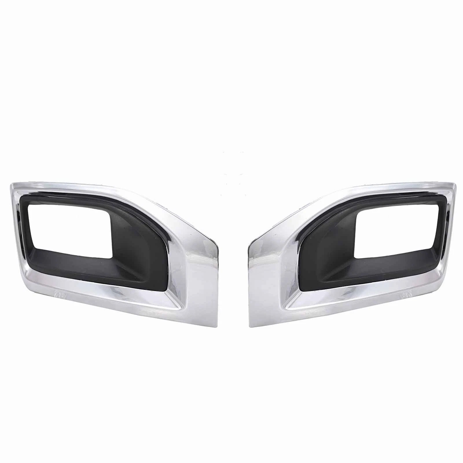 Pair Fog Light Lamp Bezel Chrome Cover 22936426 22936427 For GMC Yukon 2015-2020