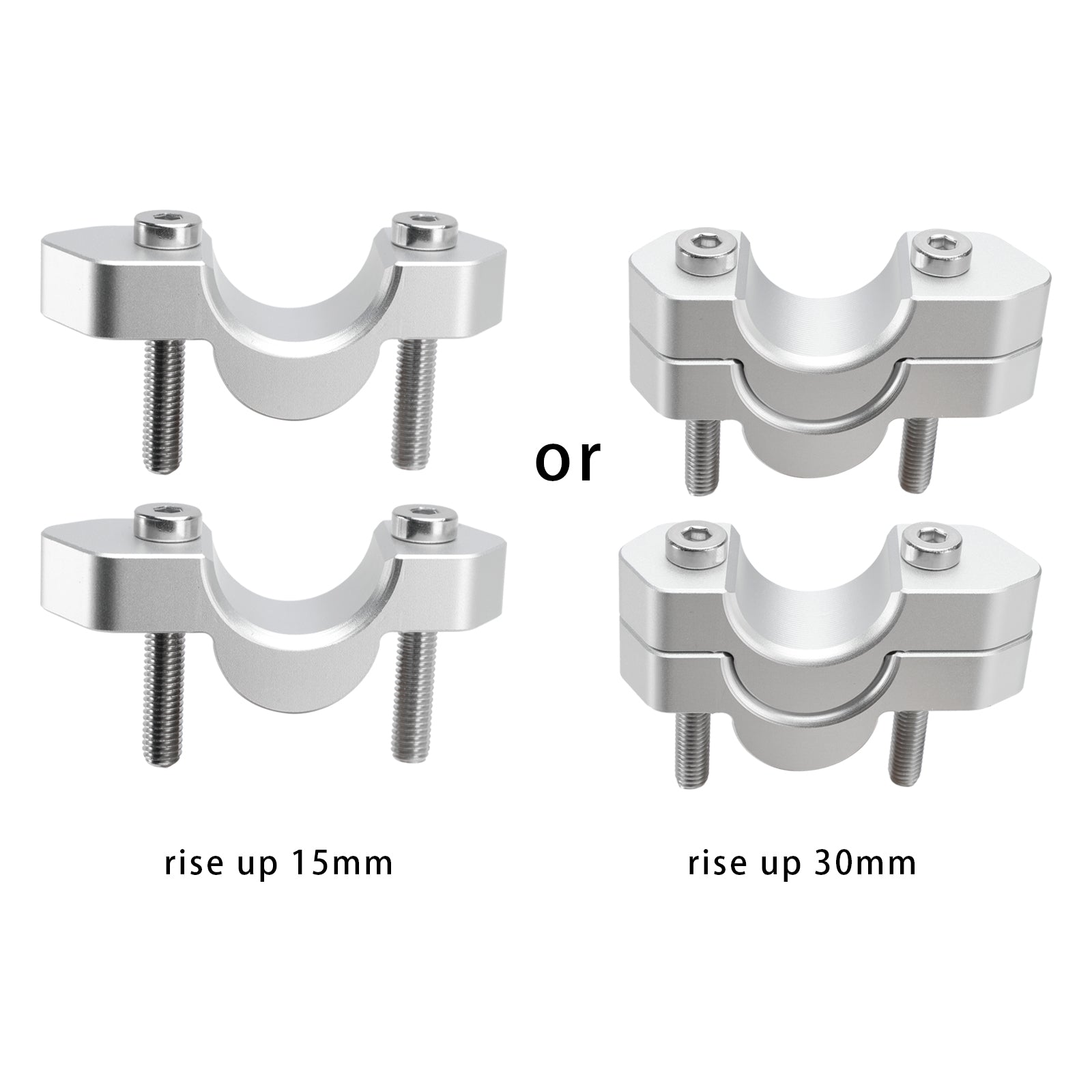 BMW R1300GS R 1300 GS 2023 2024 새로운 핸들 바 라이저 상승 30mm