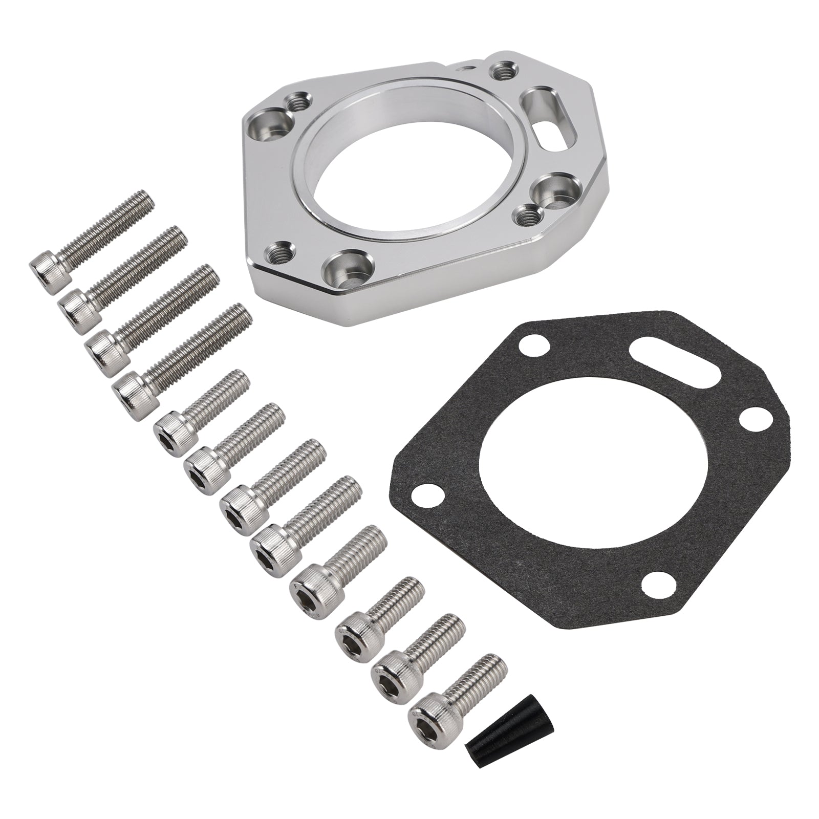 RBC/RRC Manifold Flange Dual Throttle Body Adapter 62mm 70mm For K20A K20A2 K20A3