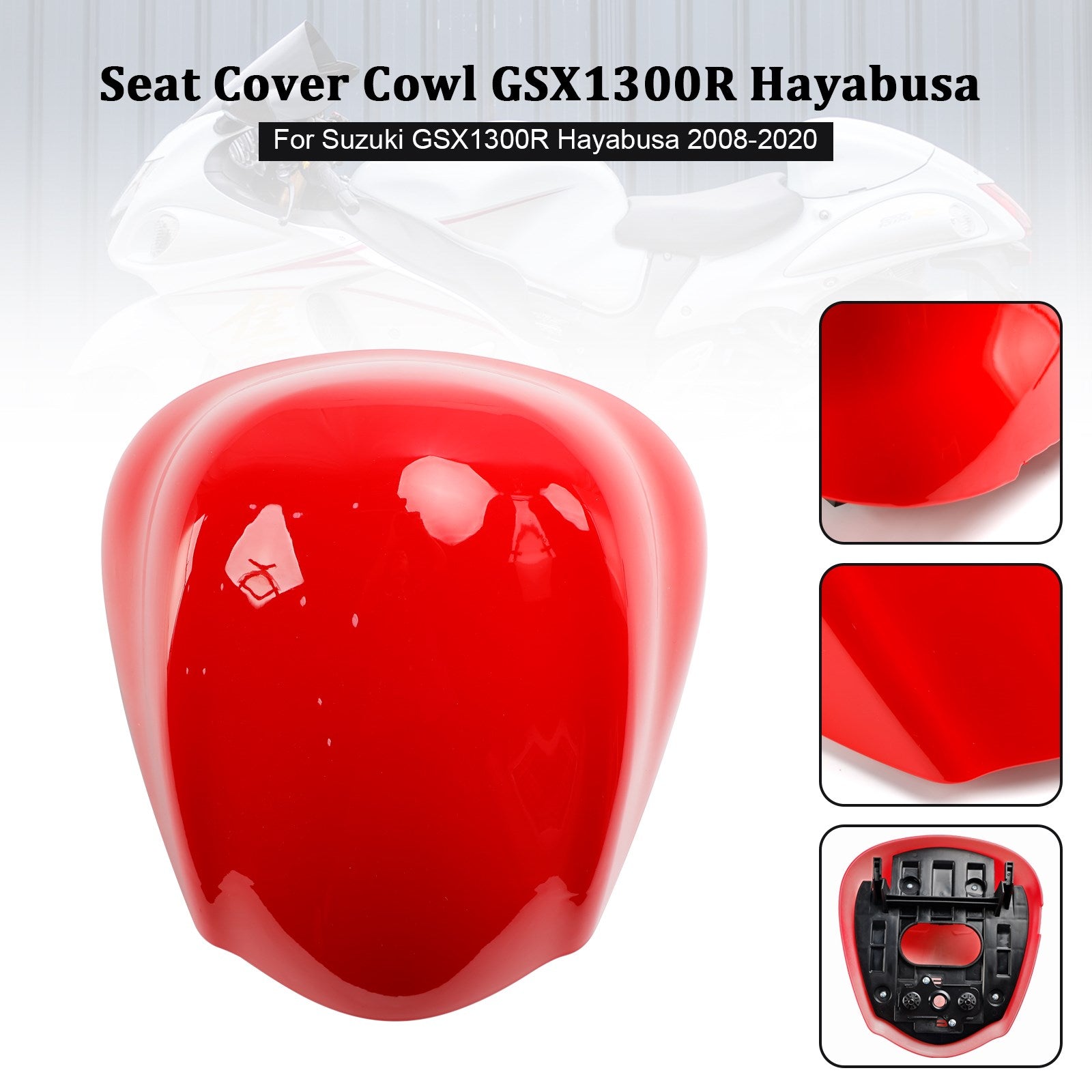 Rear Seat Fairing Cover For Suzuki GSX1300R GSX-R1300 Hayabusa 2008-2020