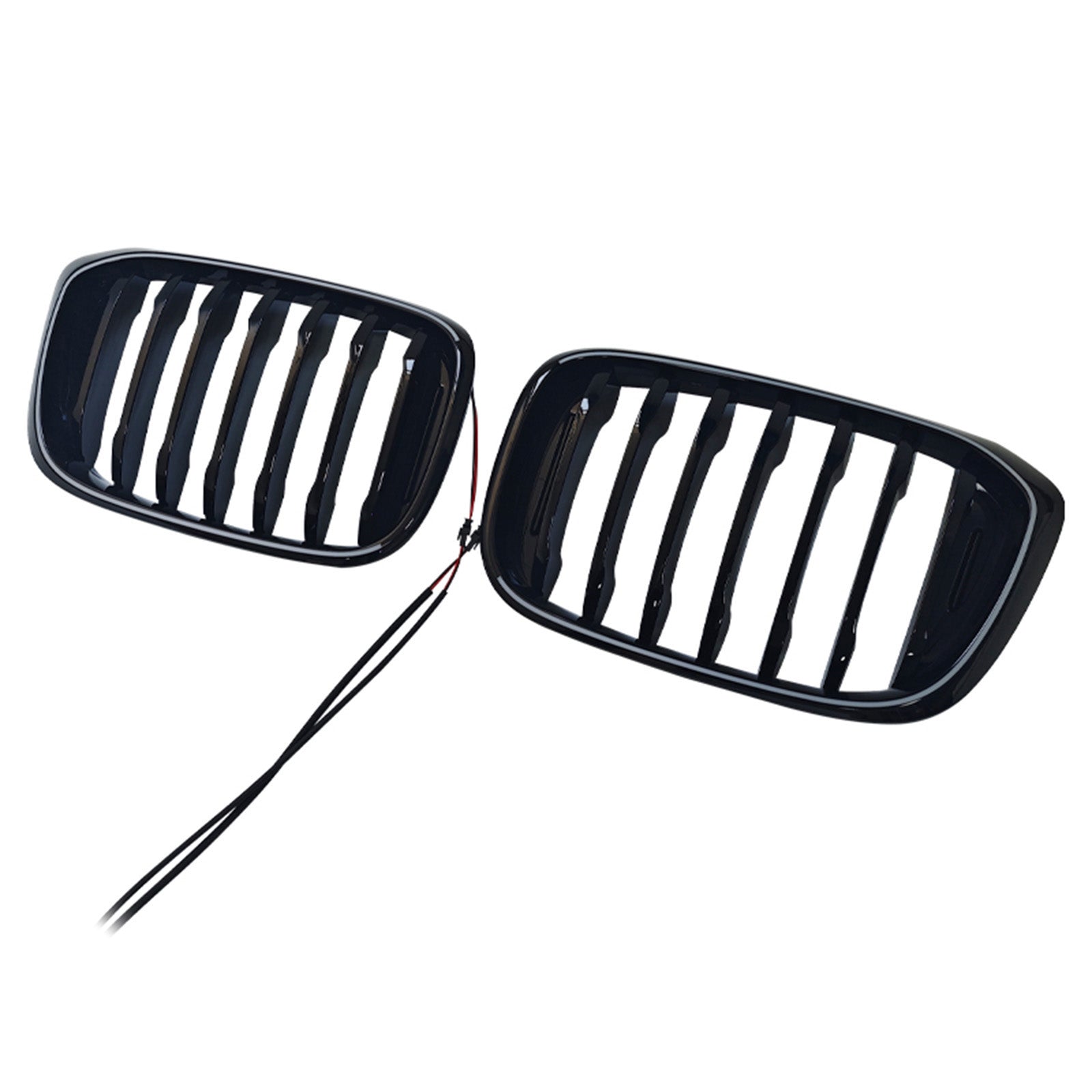 2018-2021 For BMW X4 G02 Pre-Facelift Front Kidney Mesh Grille Grill Gloss Black 51138469960