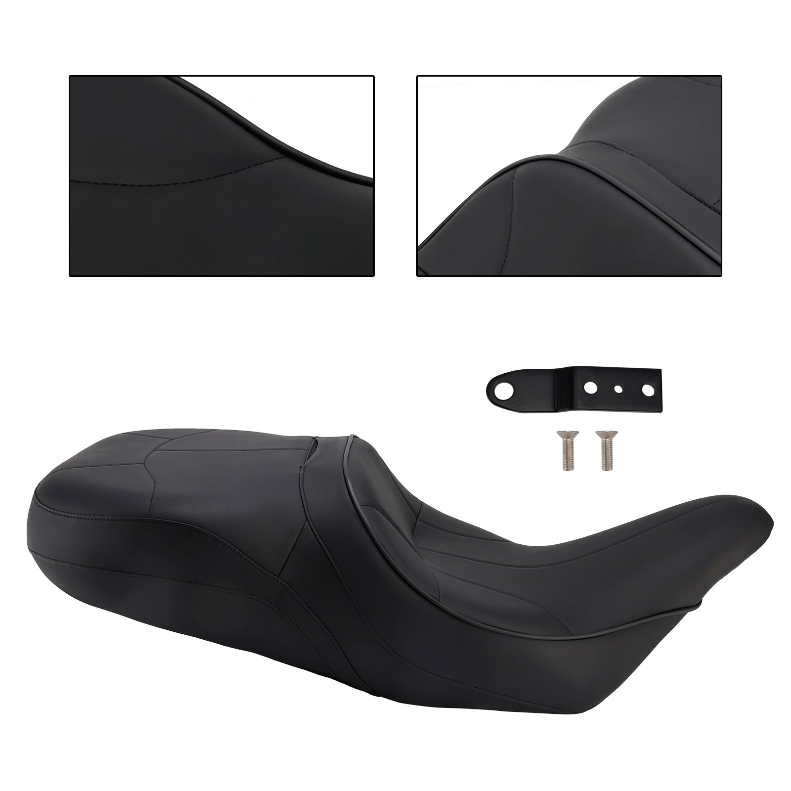 1997-2007 Touring Road King Type Complete Cushion Rider Passenger Seat