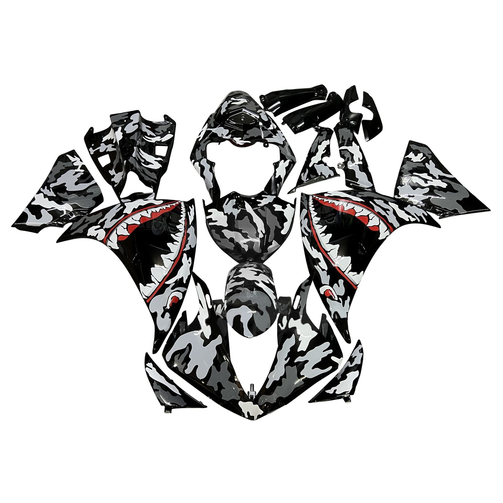 Injection Fairing Kit Bodywork Plastic ABS For Yamaha YZFR1 YZF-R1 2009-2011