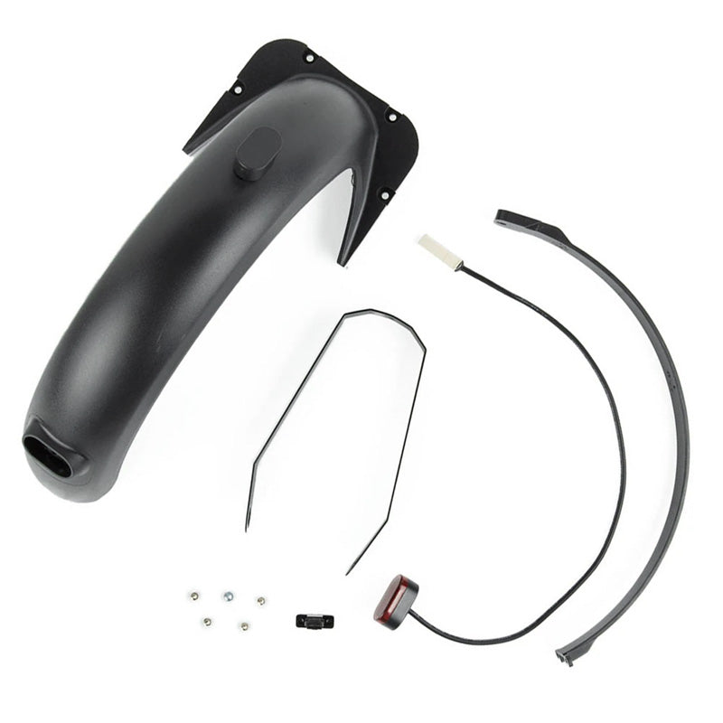 Electric Scooter Rear Mudguard Fender Rear Set with taillight For MAX G30
