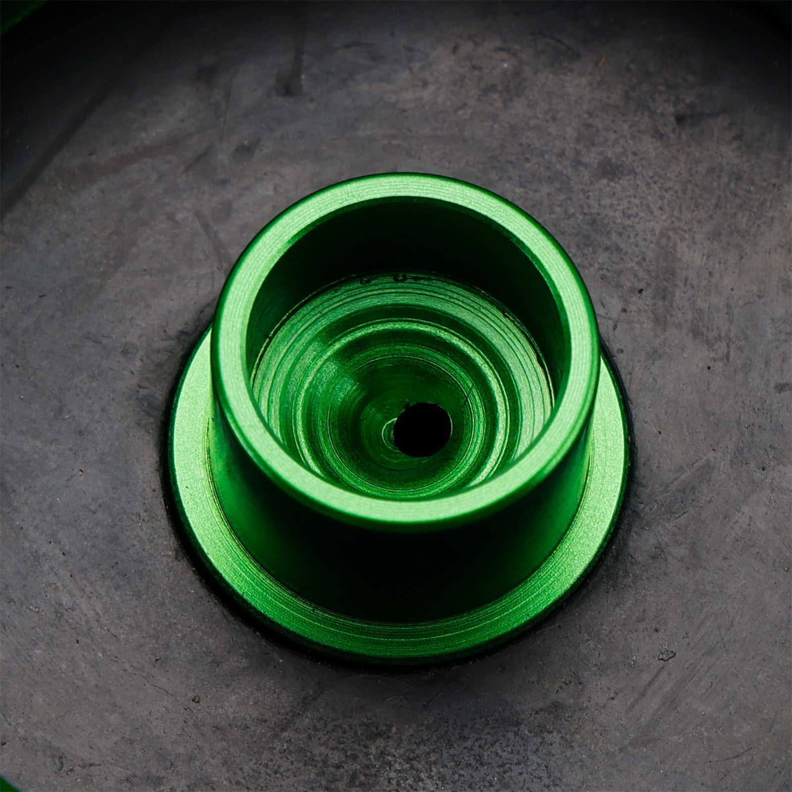 Aluminum Fuel Tank Cap w/Vent Green For Kawasaki KX65 KX85 KX100 KX125 2000-2013