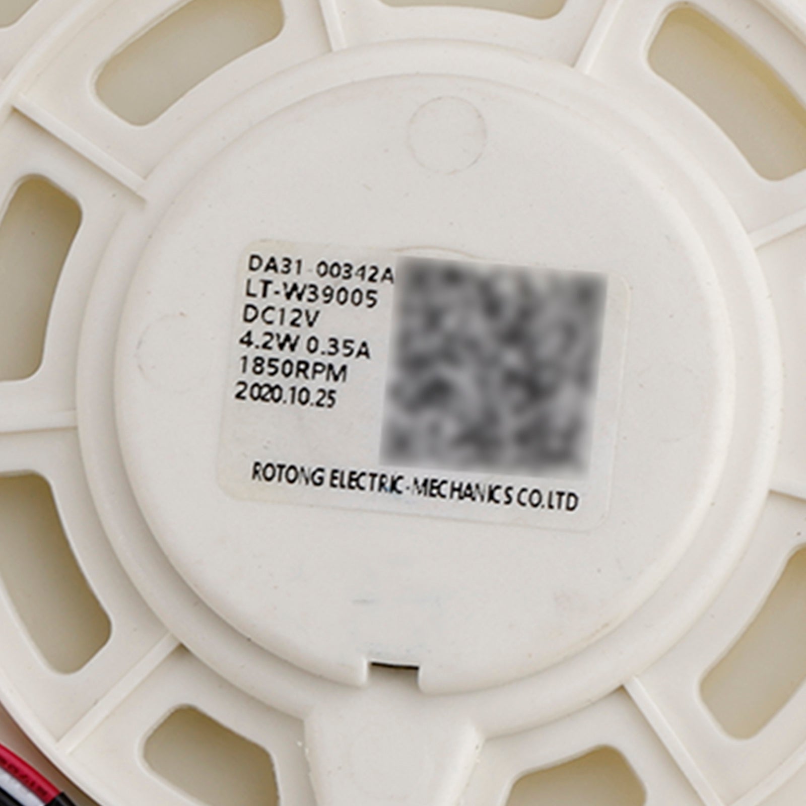 DA31-00342A Refrigerator Motor Fan for Samsung Freezer Evaporator RS27T5200SG