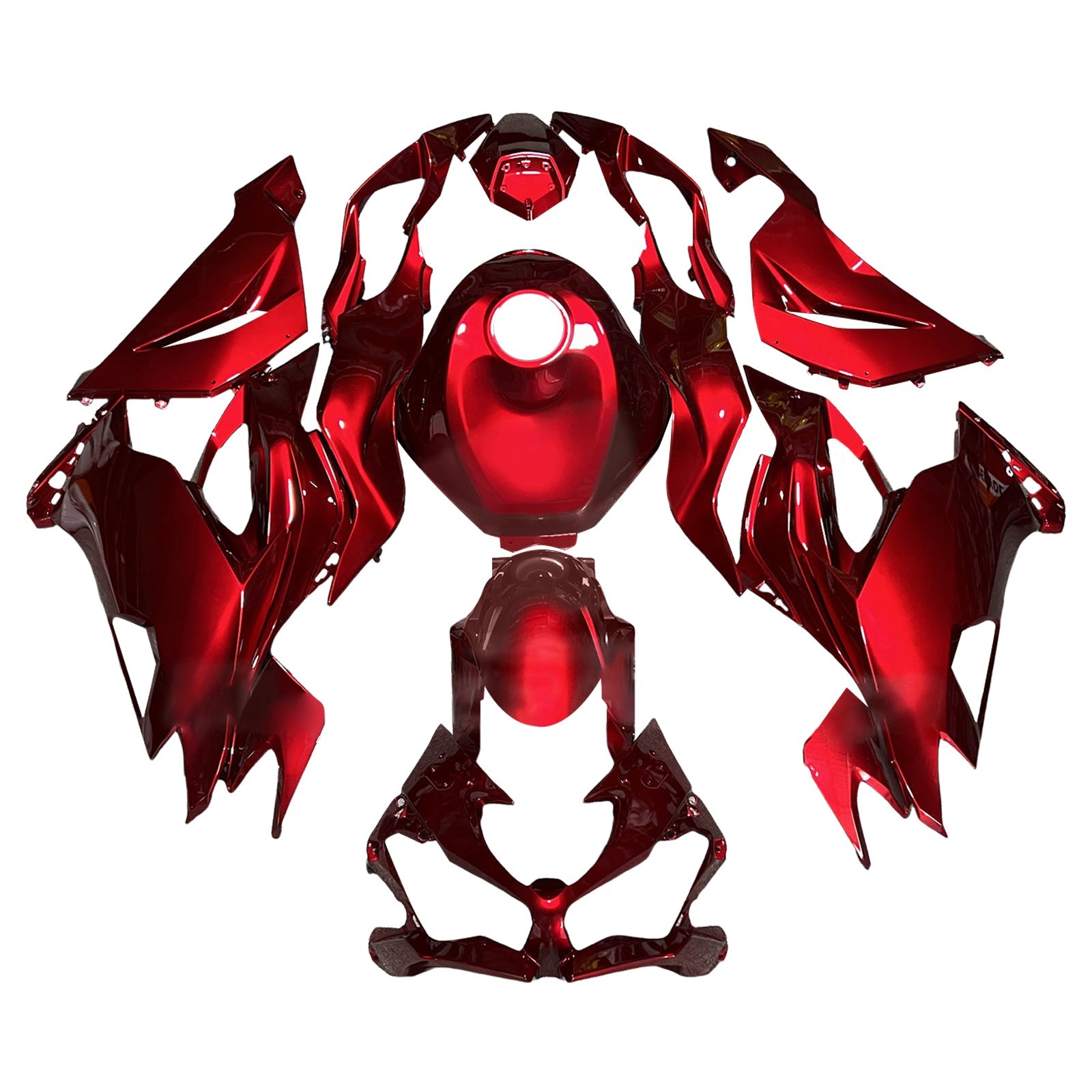 Injection Fairing Kit Bodywork Plastic ABS fit For Kawasaki ZX6R 2019-2023