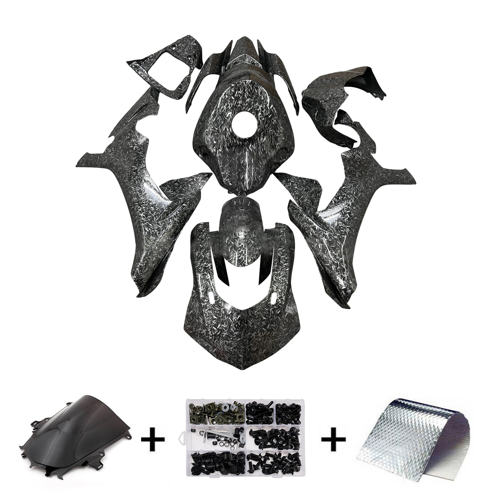 Injection Fairing Kit Bodywork Plastic ABS For Yamaha YZFR1 YZF-R1 2015-2019