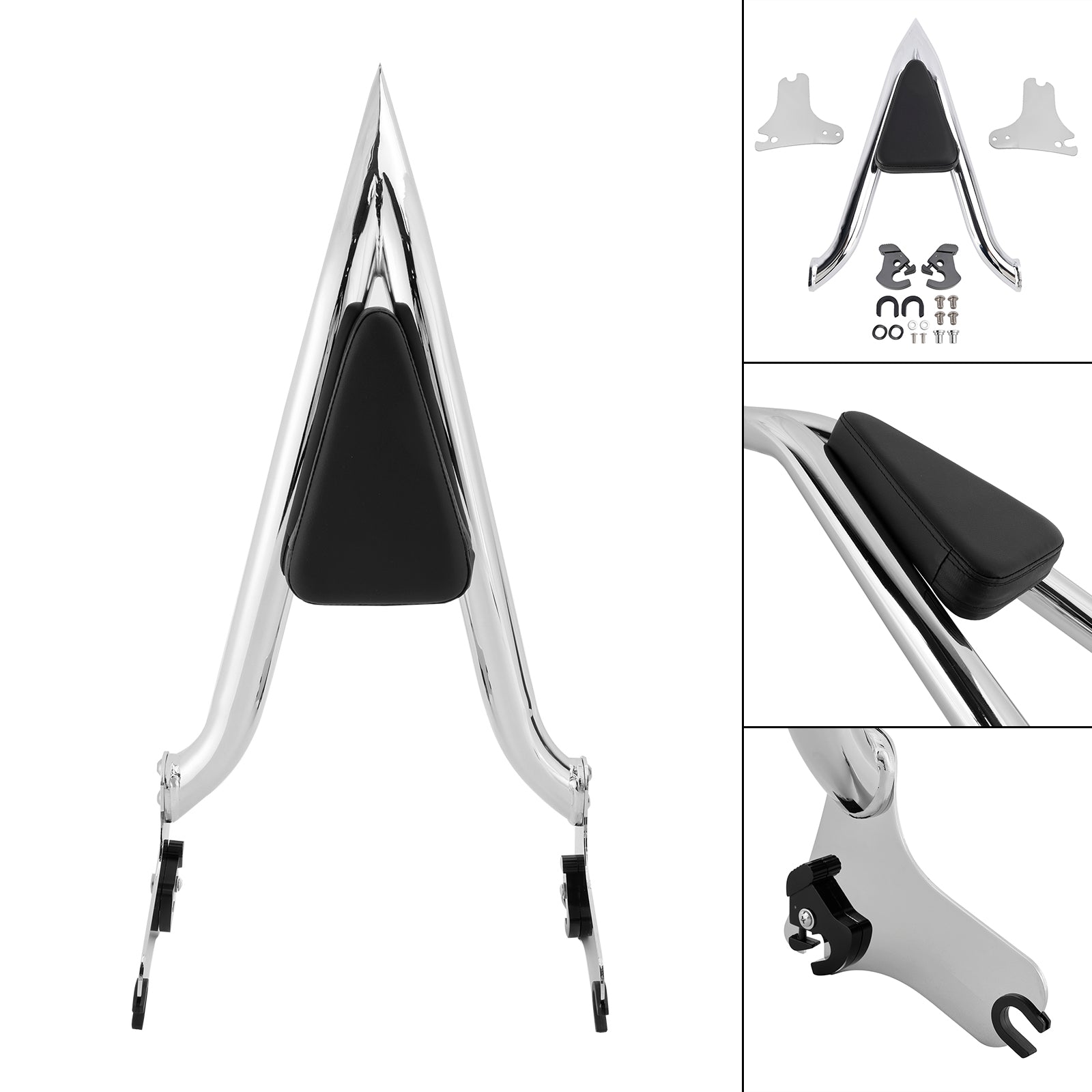 Passenger Sissy Bar Backrest for Road King Street Glide Road Glide 1997-2008