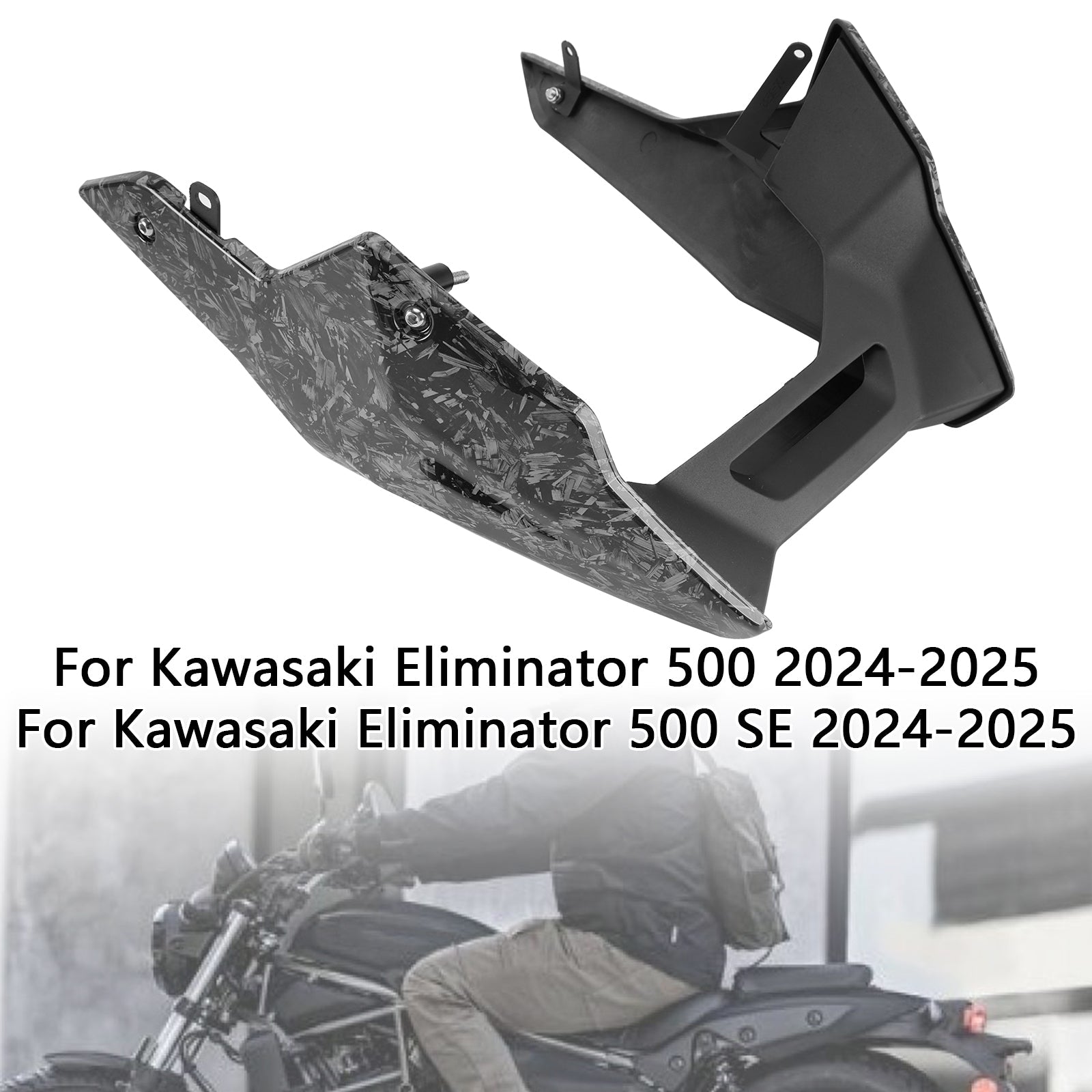 2024-2025 Kawasaki Eliminator 400/450/500 Lower Fairings Full Belly Pan