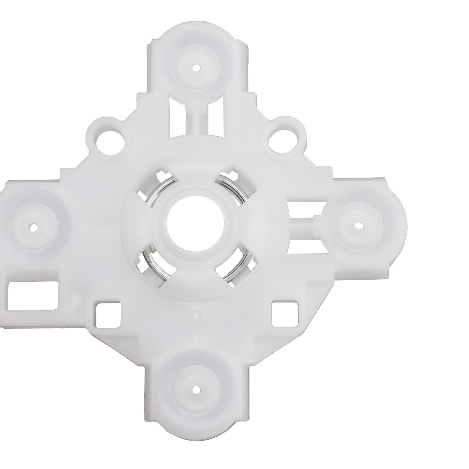 Left Car Side Mirror Glass Lens White Plastic Bracket Clip Holder for Honda