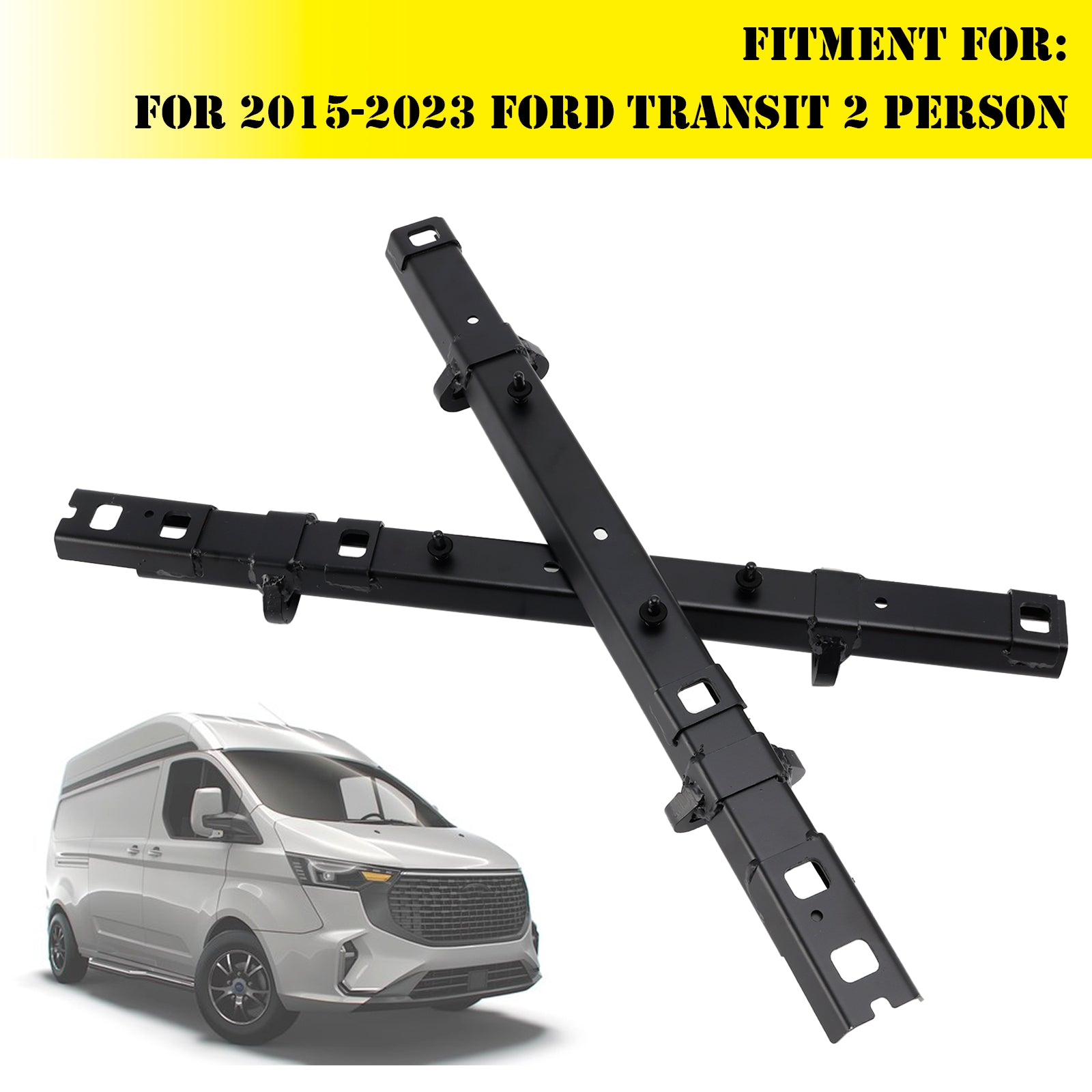 2015-2023 Ford Transit 2 Person Bench Seat 2Pcs Seat Bracket Floor Track Bracket