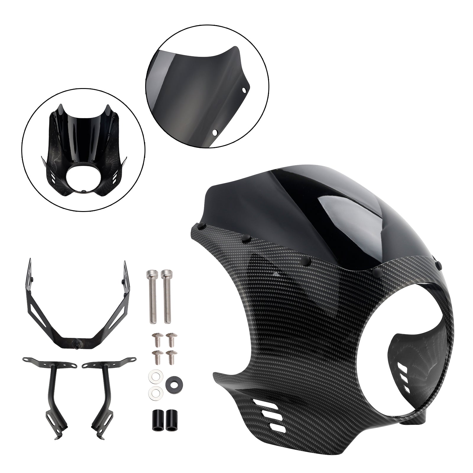 2022-2025 Yamaha XSR900 Headlight Fairing Windshield WindScreen