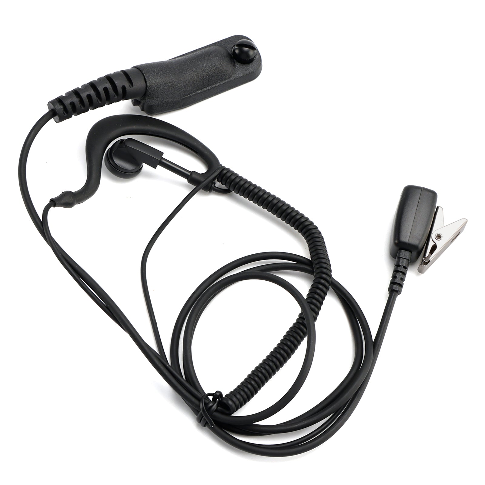 8268-614 Curved Earhook Headset For XPR6380 XiR P8260 DP3600 APX6000 GP328D