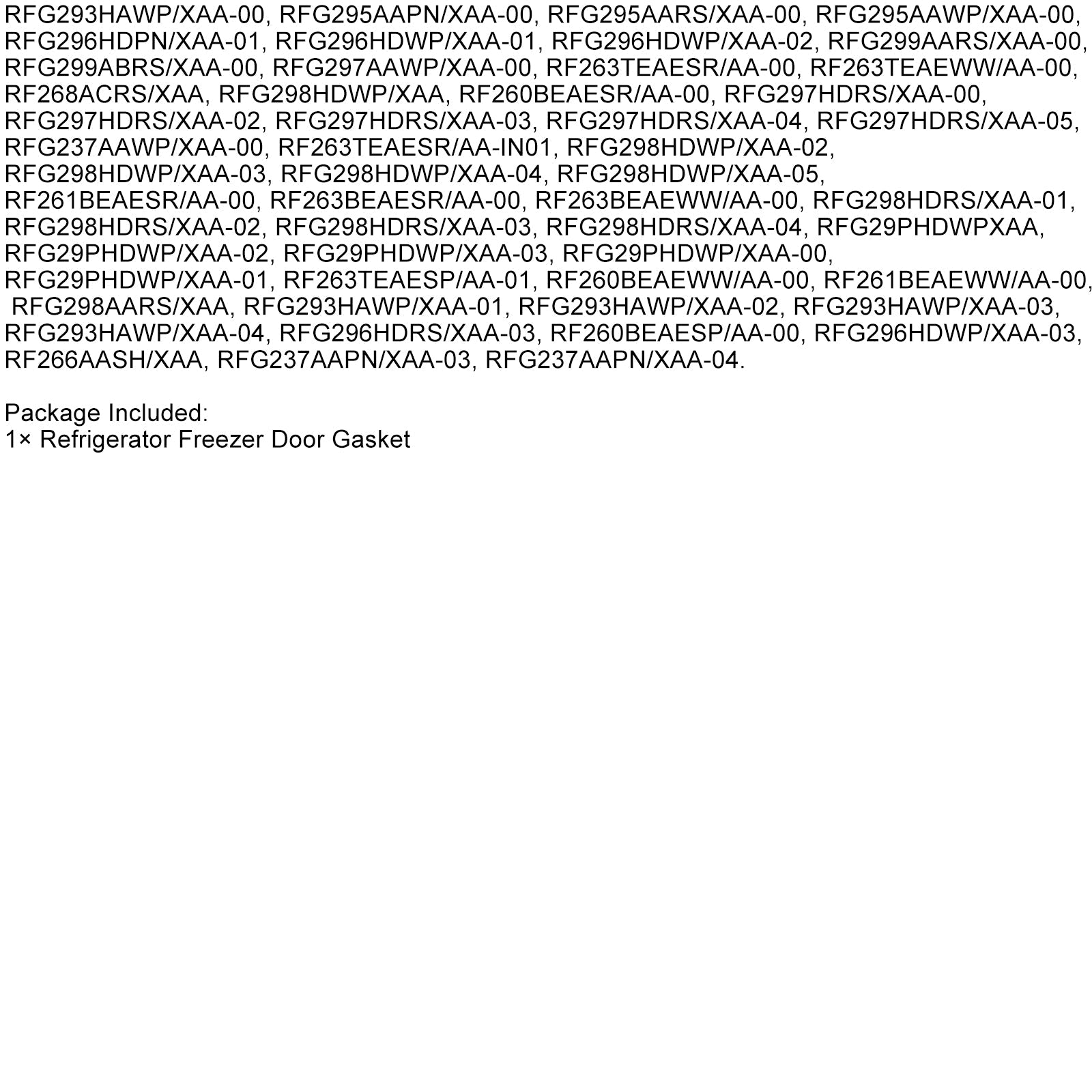 DA97-05557Y Fridge Freezer Door Gasket Seal For Samsung AP5583813 PS4173510