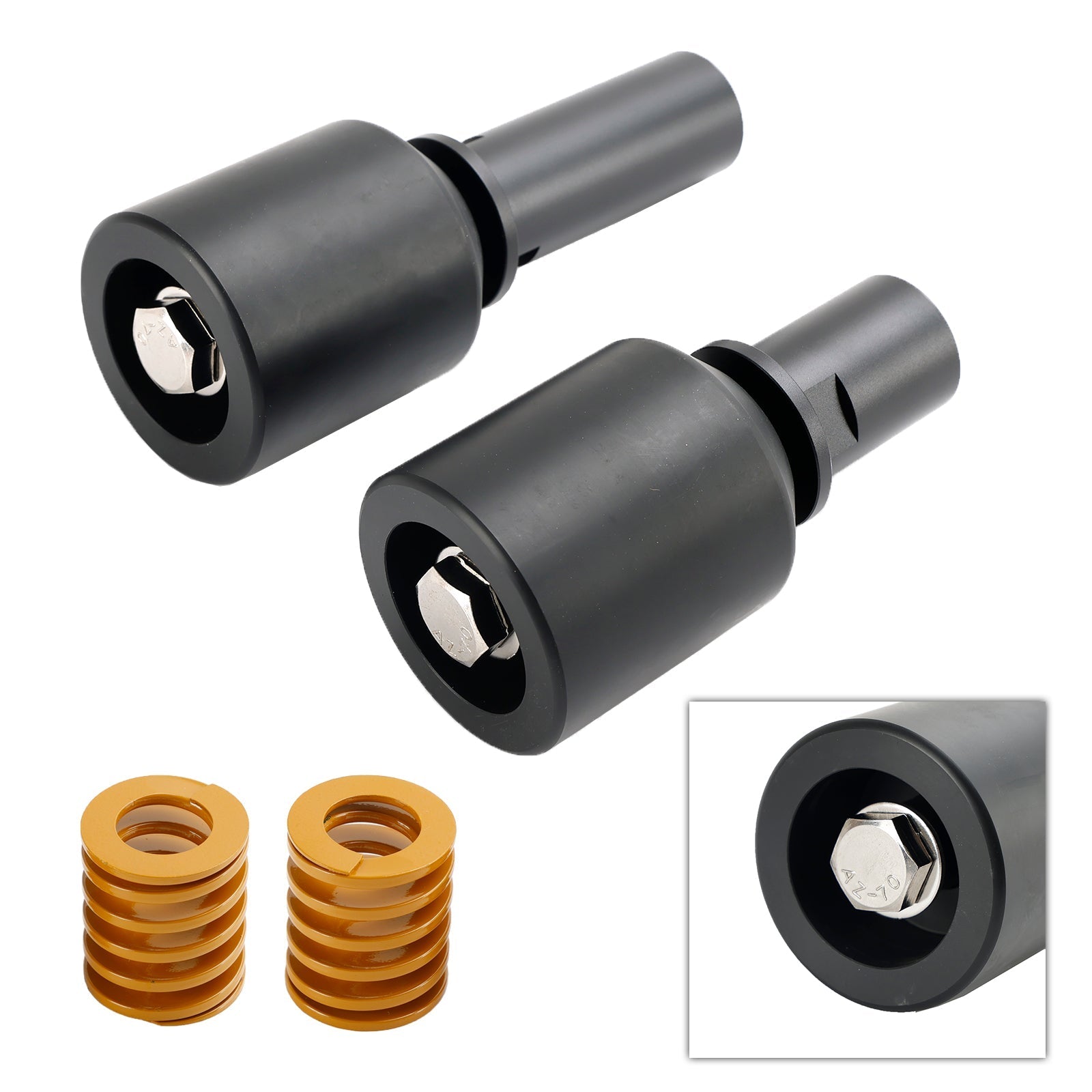 2023-2024 KAWASAKI ZX-4R Aluminum Frame Crash Slider Protection Black