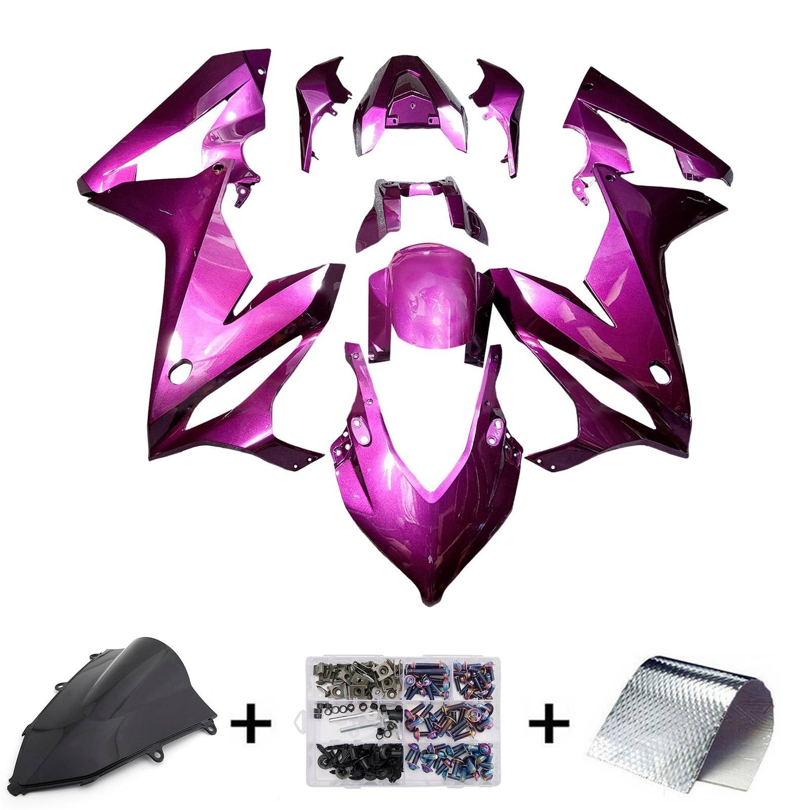 Injection Fairing Kit Bodywork Plastic ABS For Honda CBR650R 2019-2020