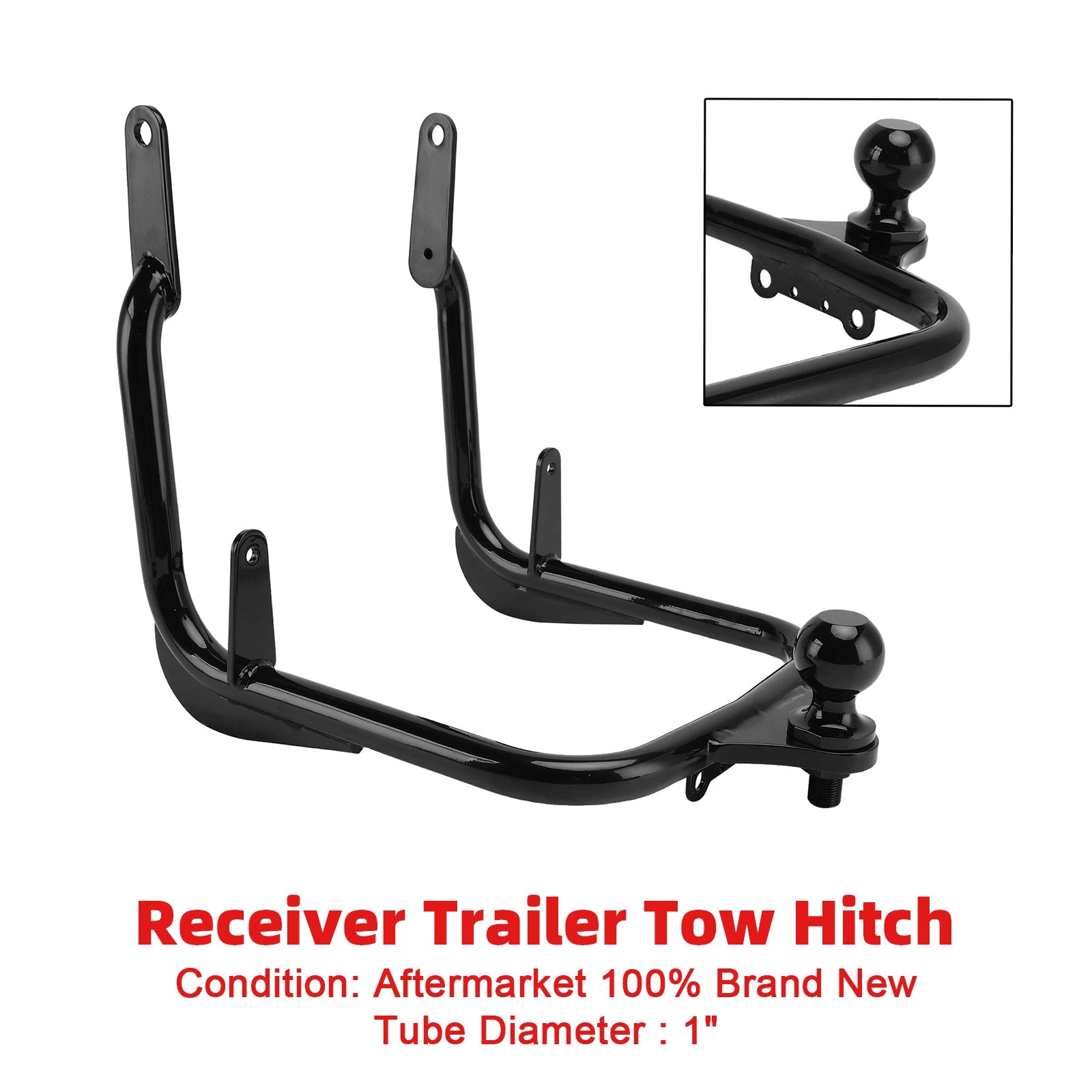 2009-2023 Harley Road Glide Custom /FLTRX Receiver Trailer Tow Hitch
