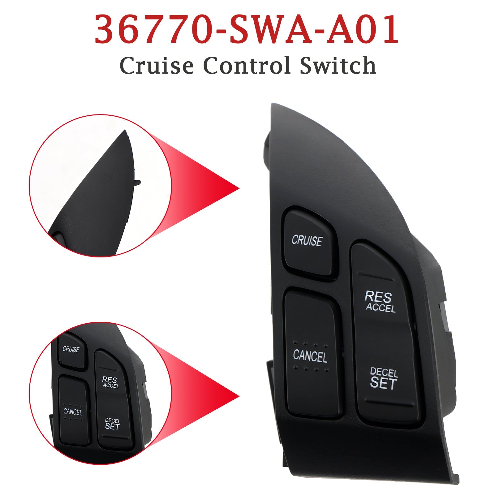 2007-2011 Honda CR-V Cruise Control Switch 36770-SWA-A01