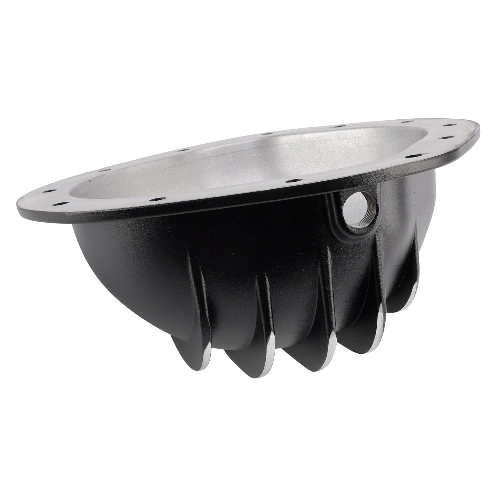 12 Bolt Black Aluminum Differential Rear End Cover For GM Chevy C10 8.75" truck