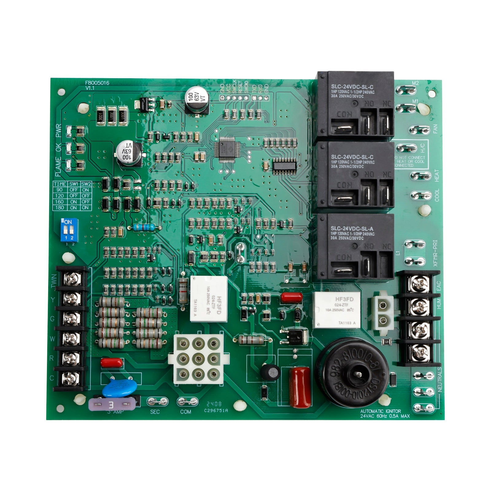 Direct Spark Ignition (DSI) control Board Rheem 62-24140-04 For ICM ICM292