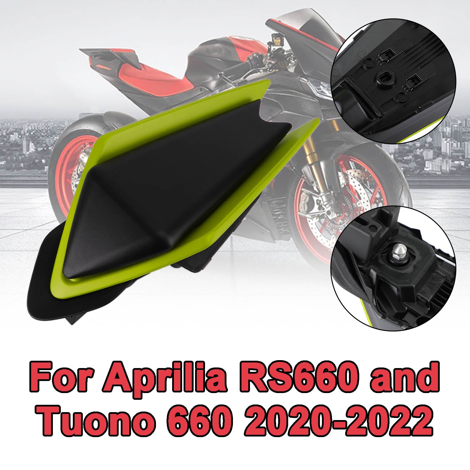 Rear Cowl Tail FAIRING Cover For Aprilia RS660 RSV4 Tuono 660 2020-2024 Yellow