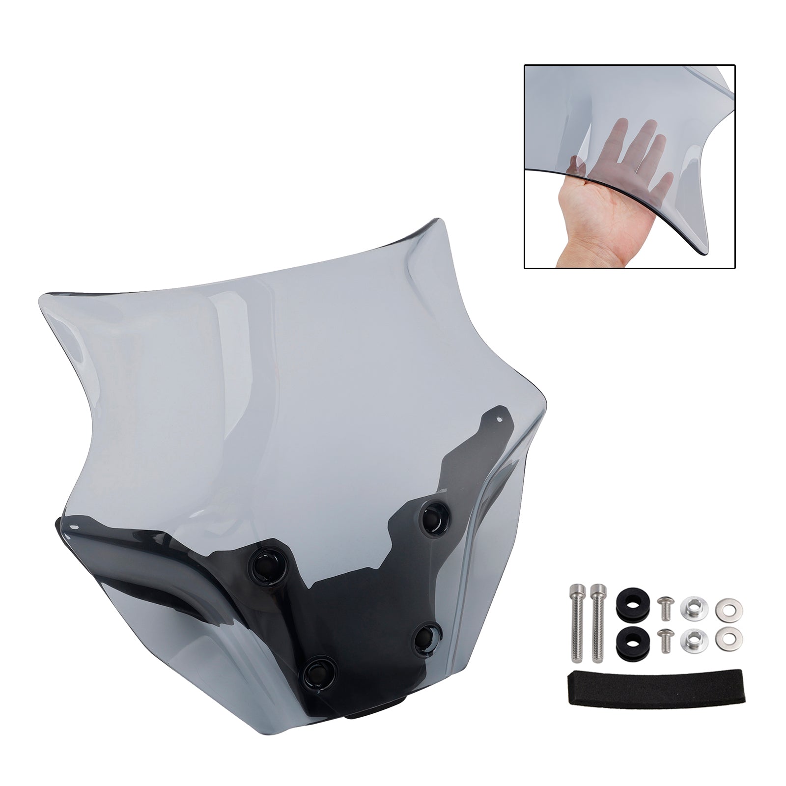 2024-2025 야마하 MT-09/SP 윈드실드 윈드스크린 + 브라켓