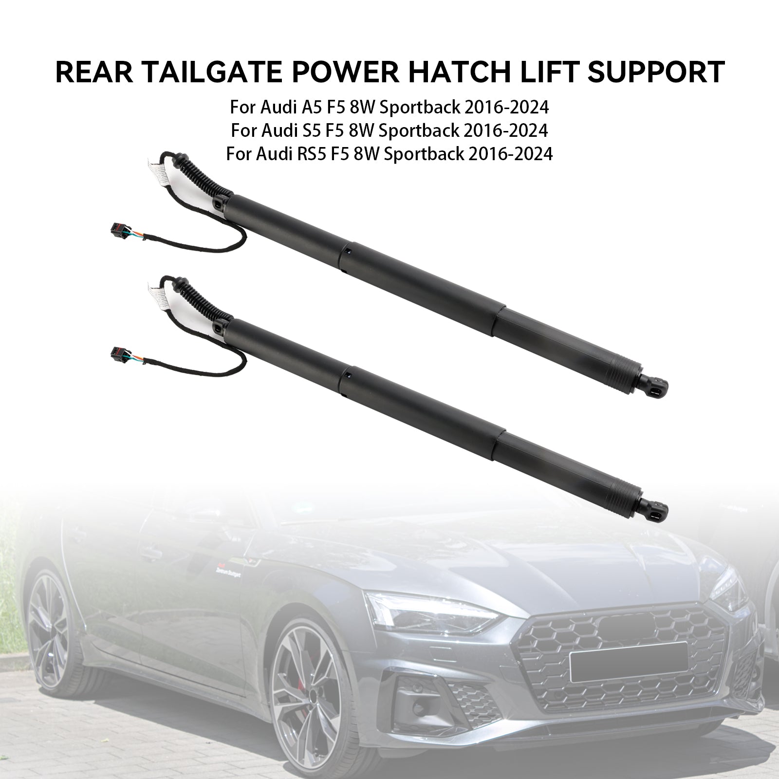 2016-2024 Audi S5 F5 8W Sportback 2PCS Electric Tailgate Lift 8W8827851 8W8959107