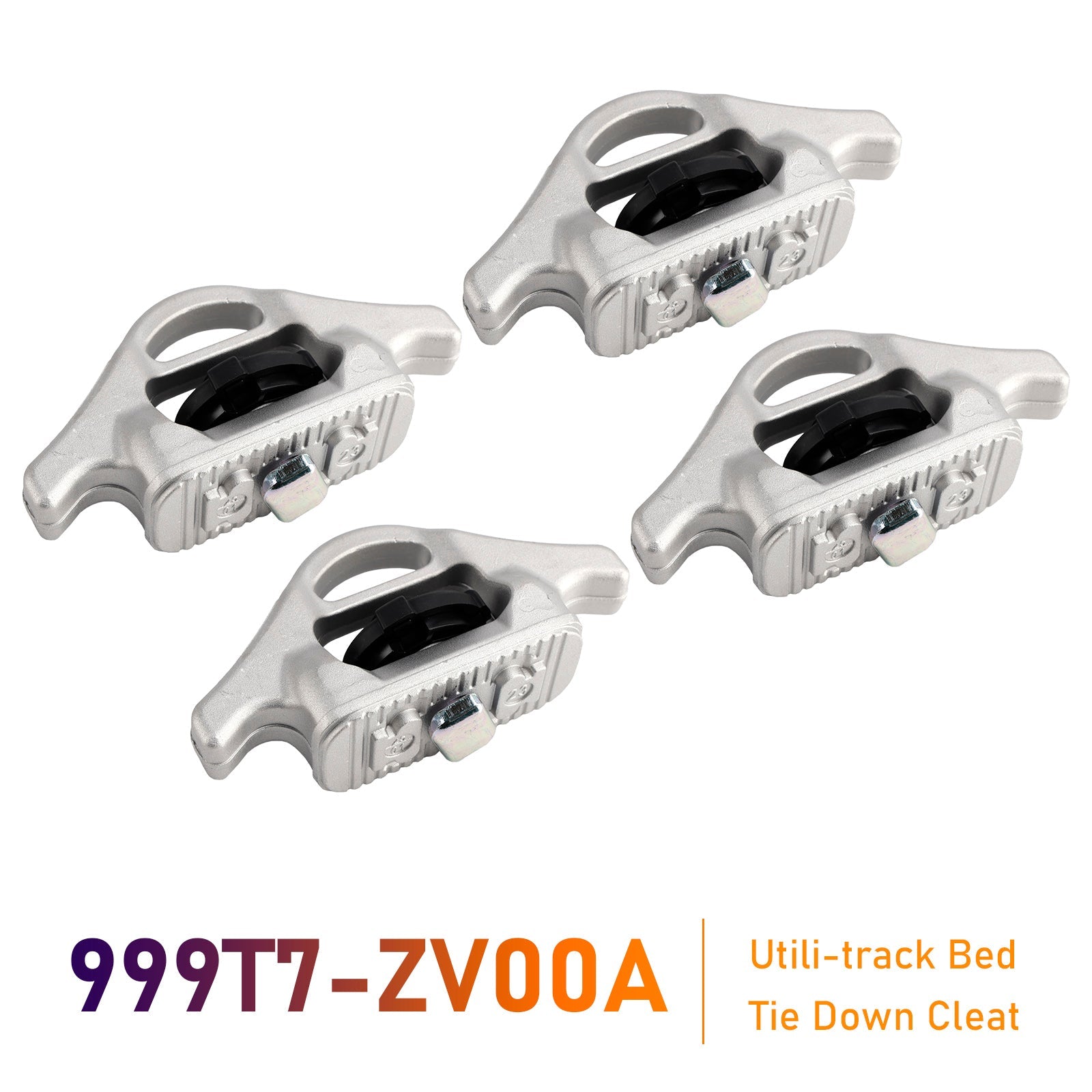 2005-2025 Nissan Frontier 4 Pcs Utili-track Bed Tie Down Cleat 999T7ZV00A