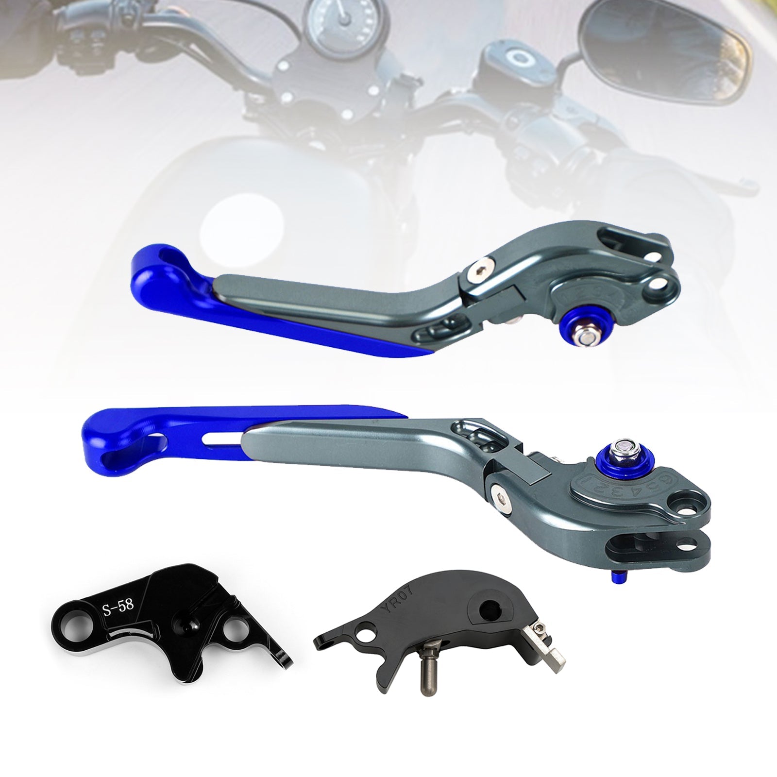 Adjustable Clutch Brake Lever fit for YAMAHA YZF R7 MT-10/SP FZ-10/SP 2022-23