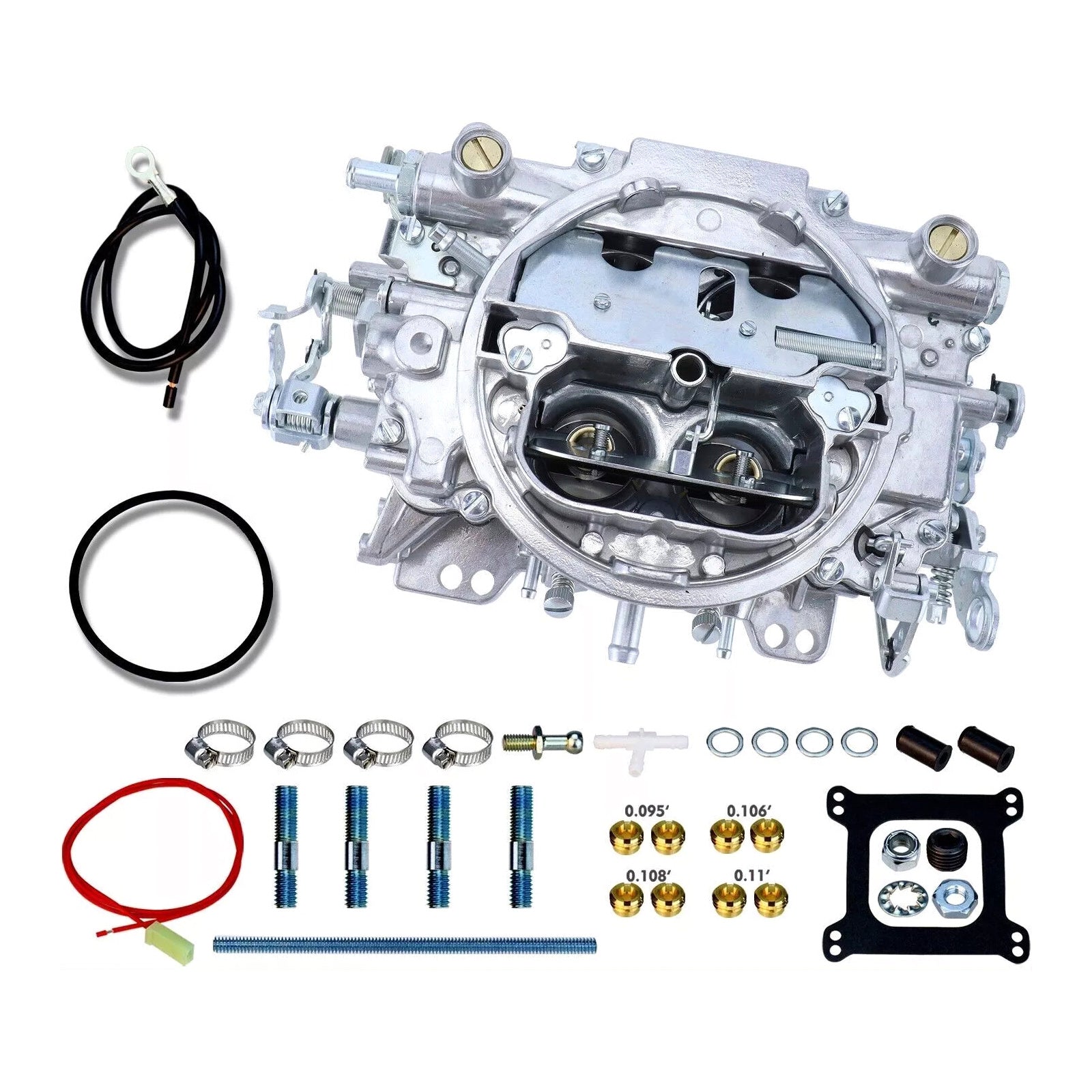 4 Barrel 1905 AVS2 Carburetor 650CFM Manual Choke