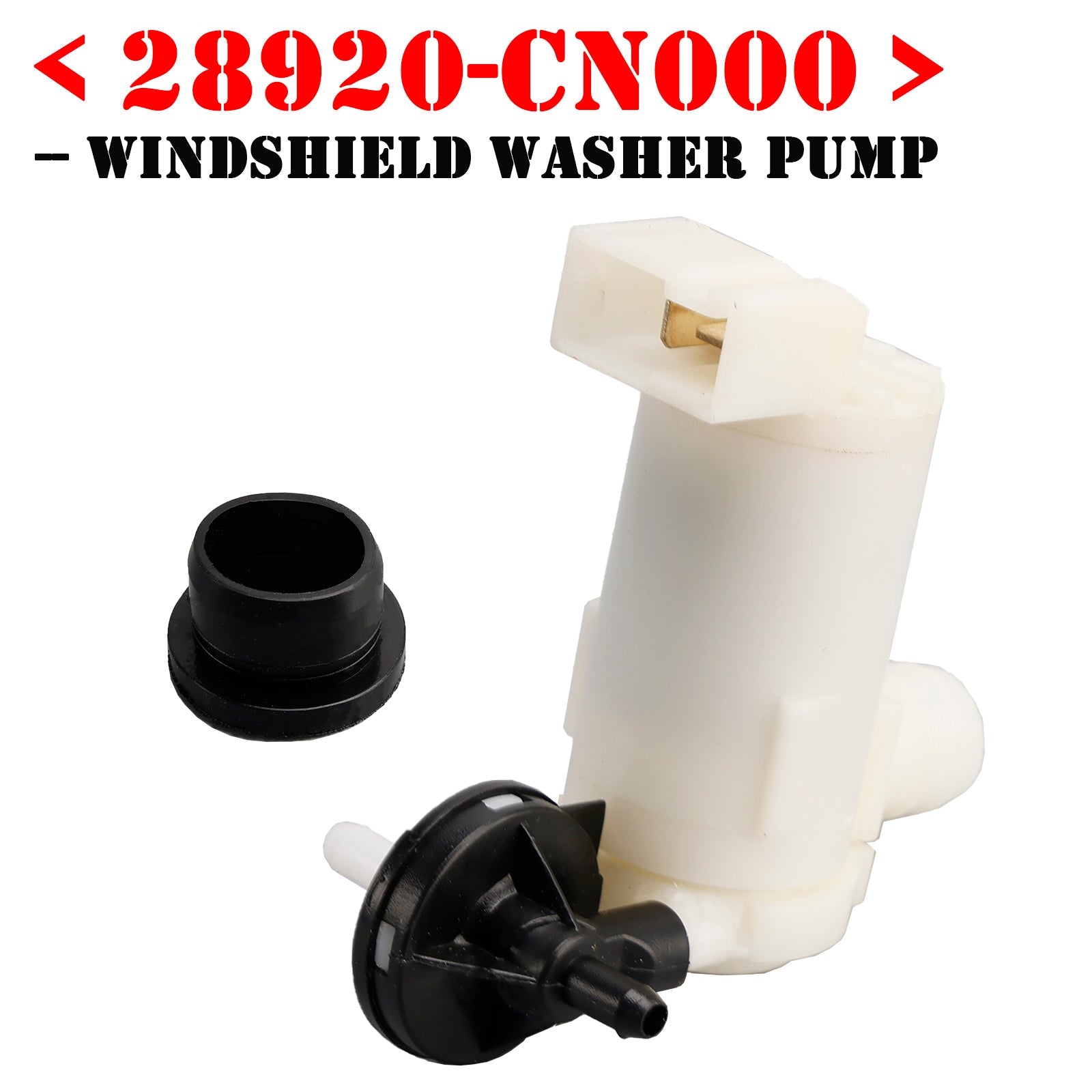 Windshield Washer Pump for Nissan X-Trail T31 07-14 4cyl 2.0L 2.5L 28920-CN000