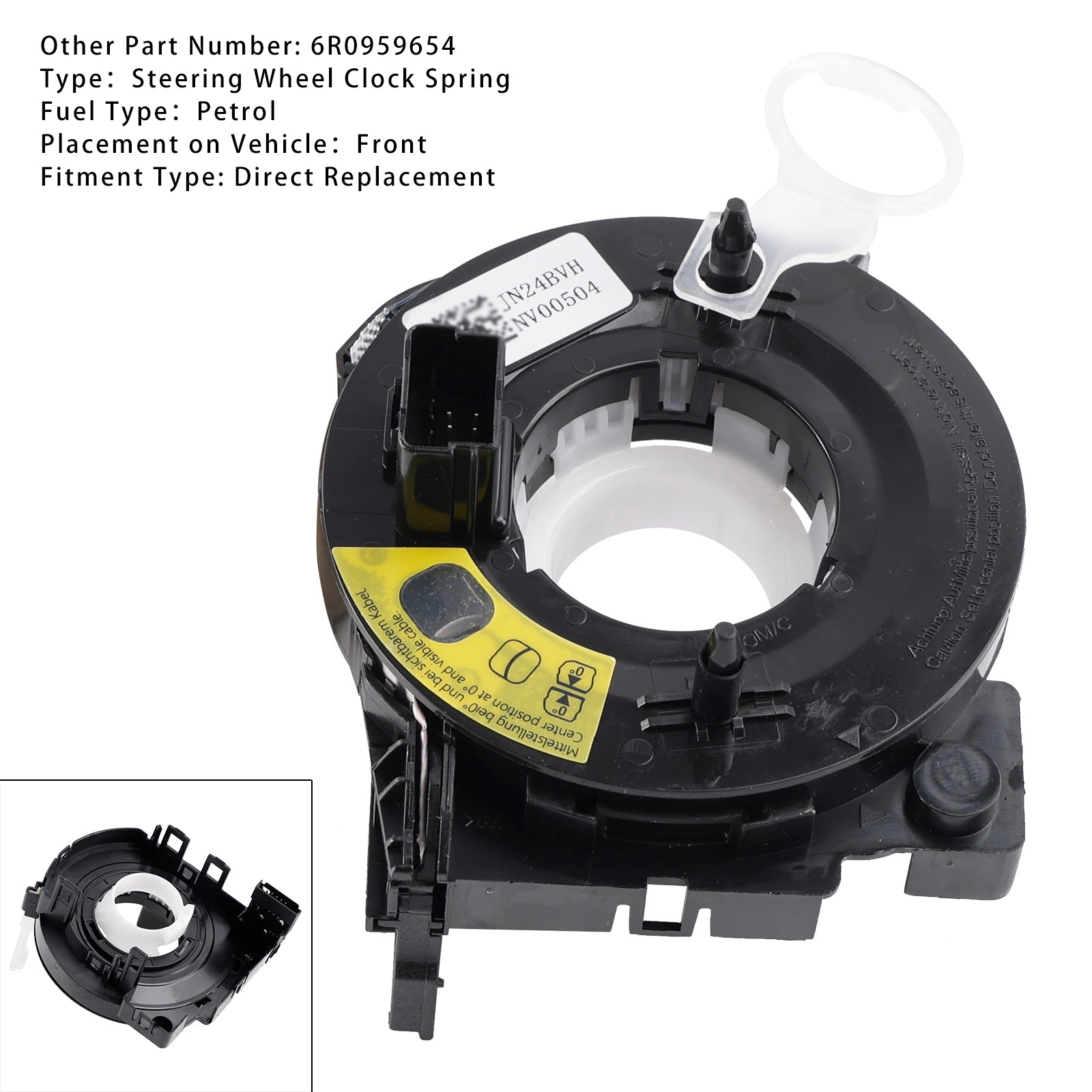 6P8) 1.2 Indicator Wiper Stalks Squib 6R0959654 For VW Seat Ibiza IV ST (6J8