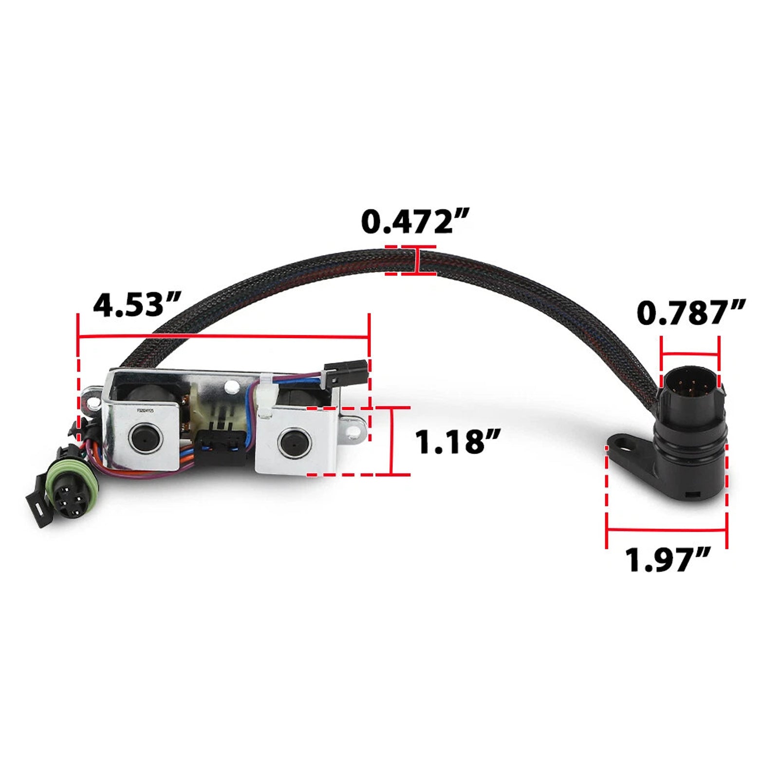 Lock Up & Overdrive Solenoid 52118652 For Dodge 42RE 46RE 47RE 1996-1999
