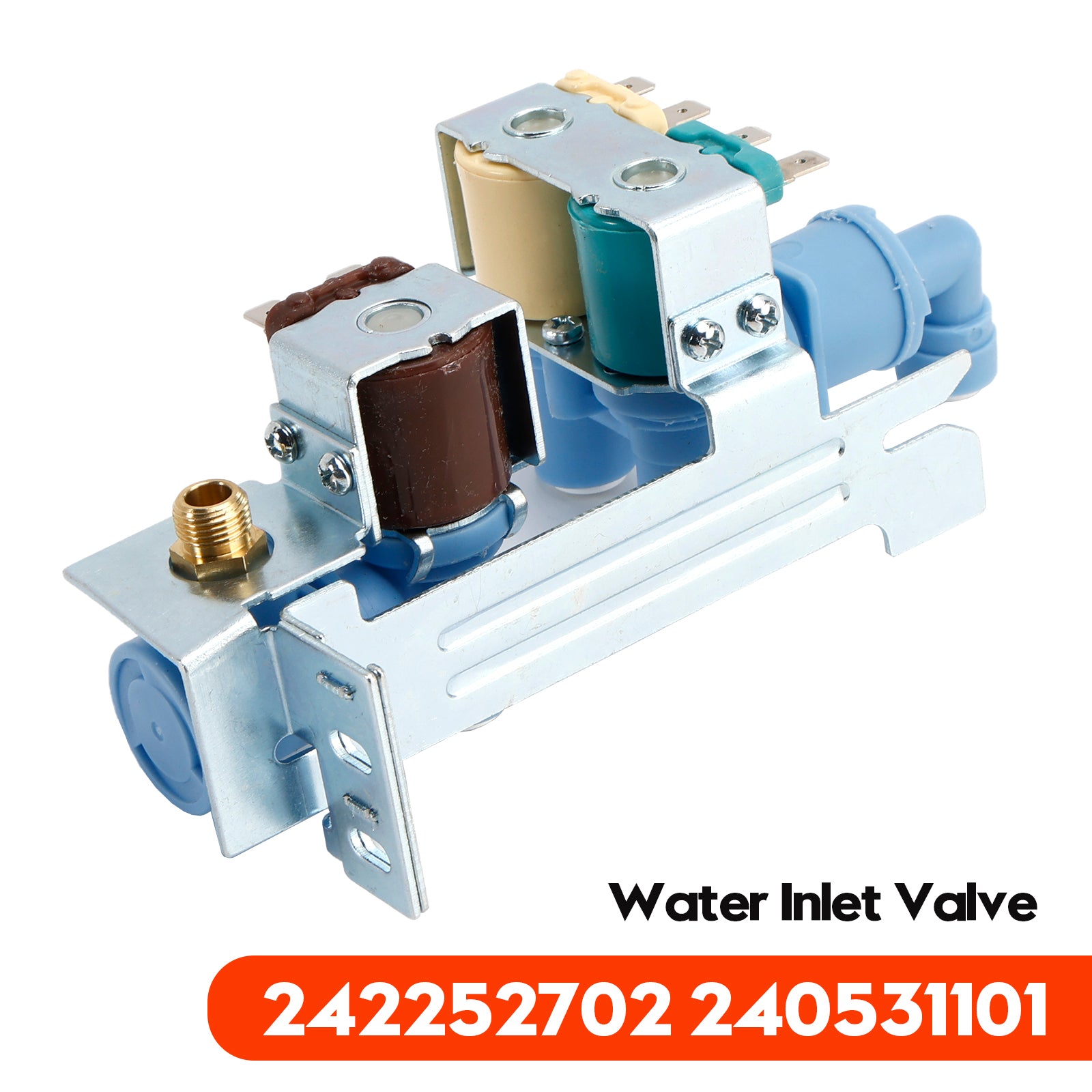 242252702 240531101 Water Inlet Valve for Kenmore for Electrolux Frigidaire