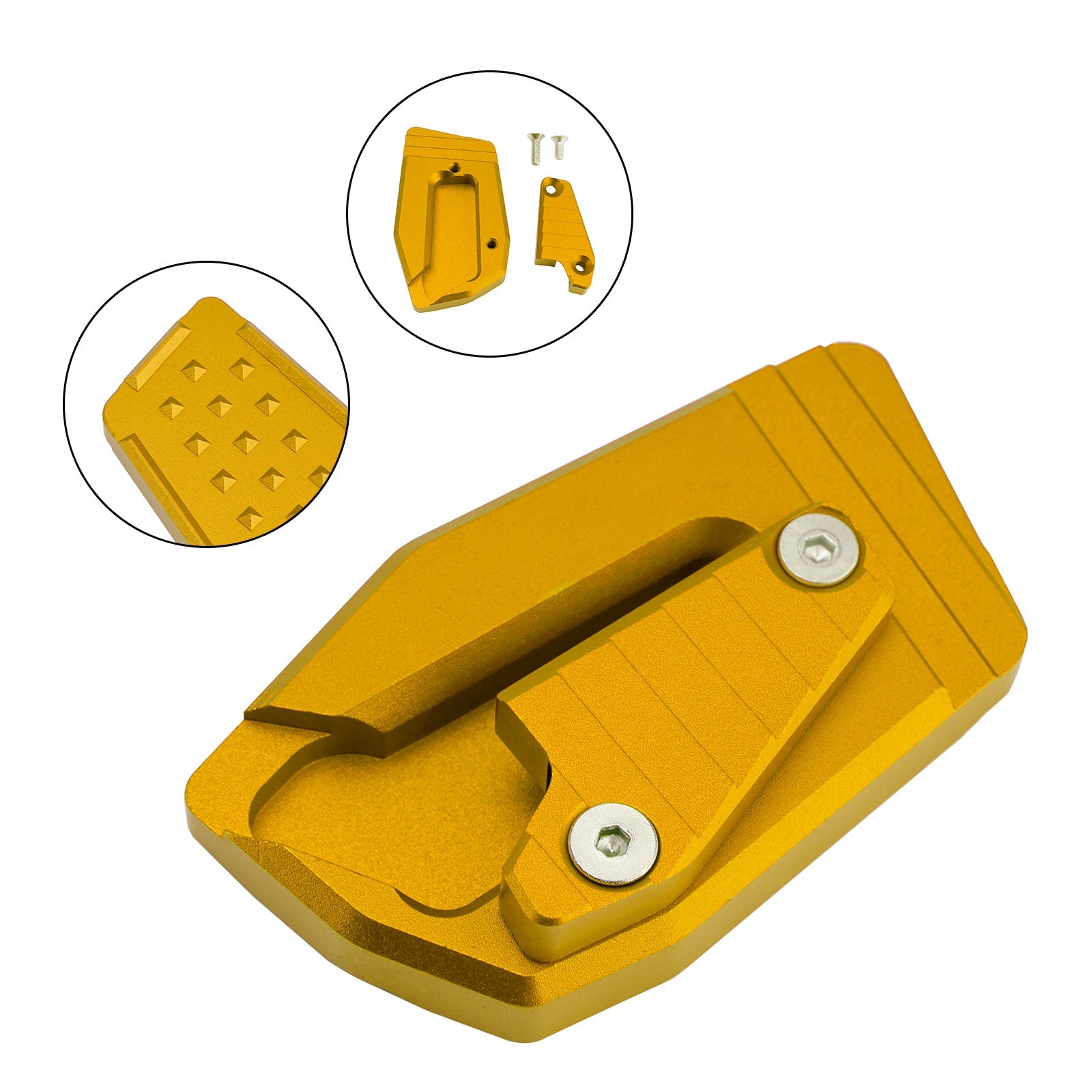 Kickstand Enlarge Plate Pad fit for BMW BMW K1600B K1600 Bagger K1600GA 2018-2025