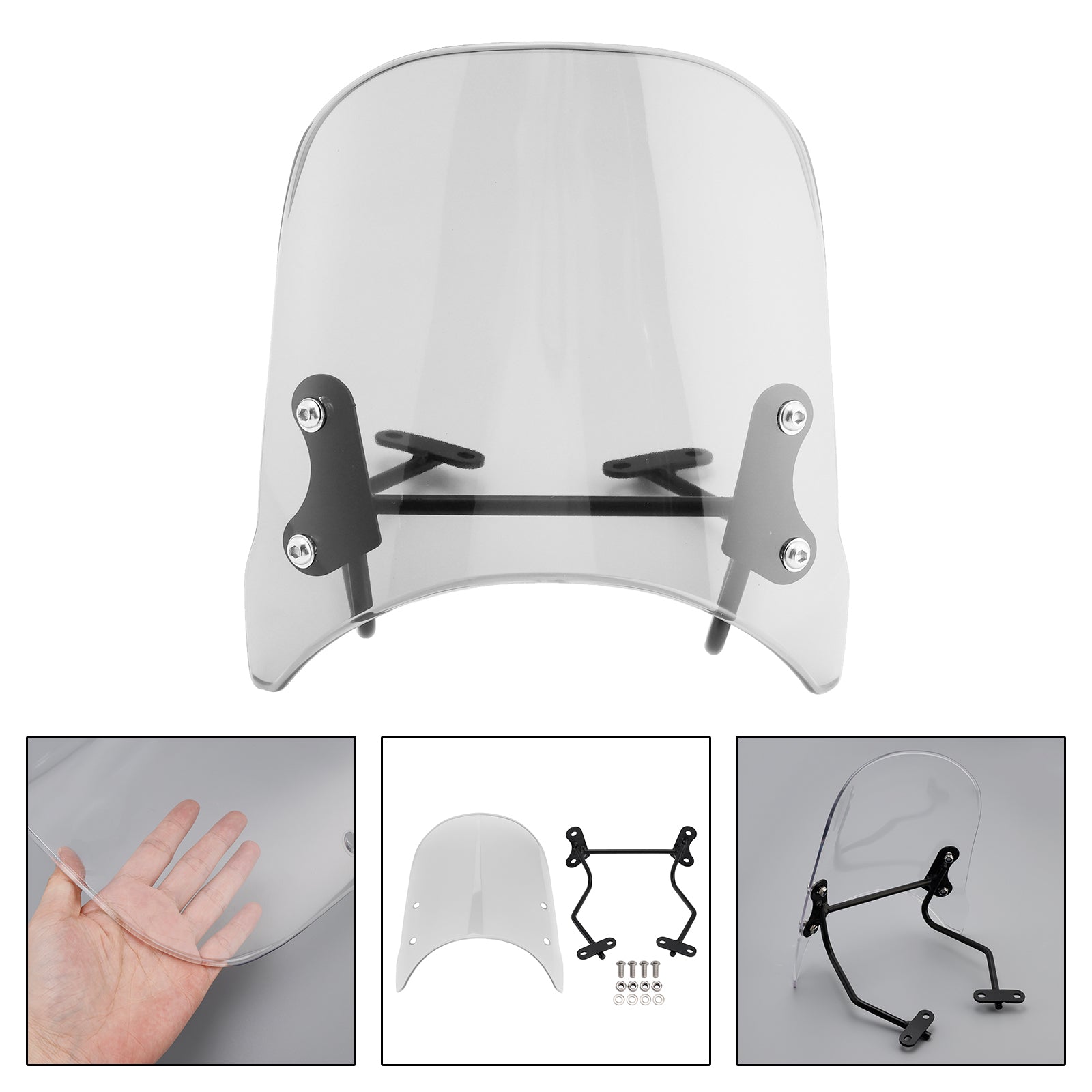 Windshield WindScreen fit for BMW R nineT Scrambler 2014-2024 Pure 2017-2024