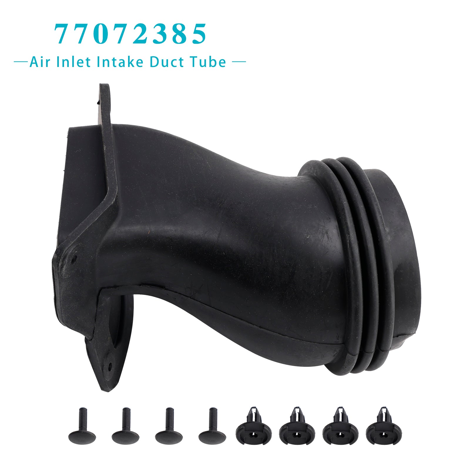 Hellcat Headlamp Air Inlet Intake Duct Tube 77072385 for Dodge Challenger 15-23