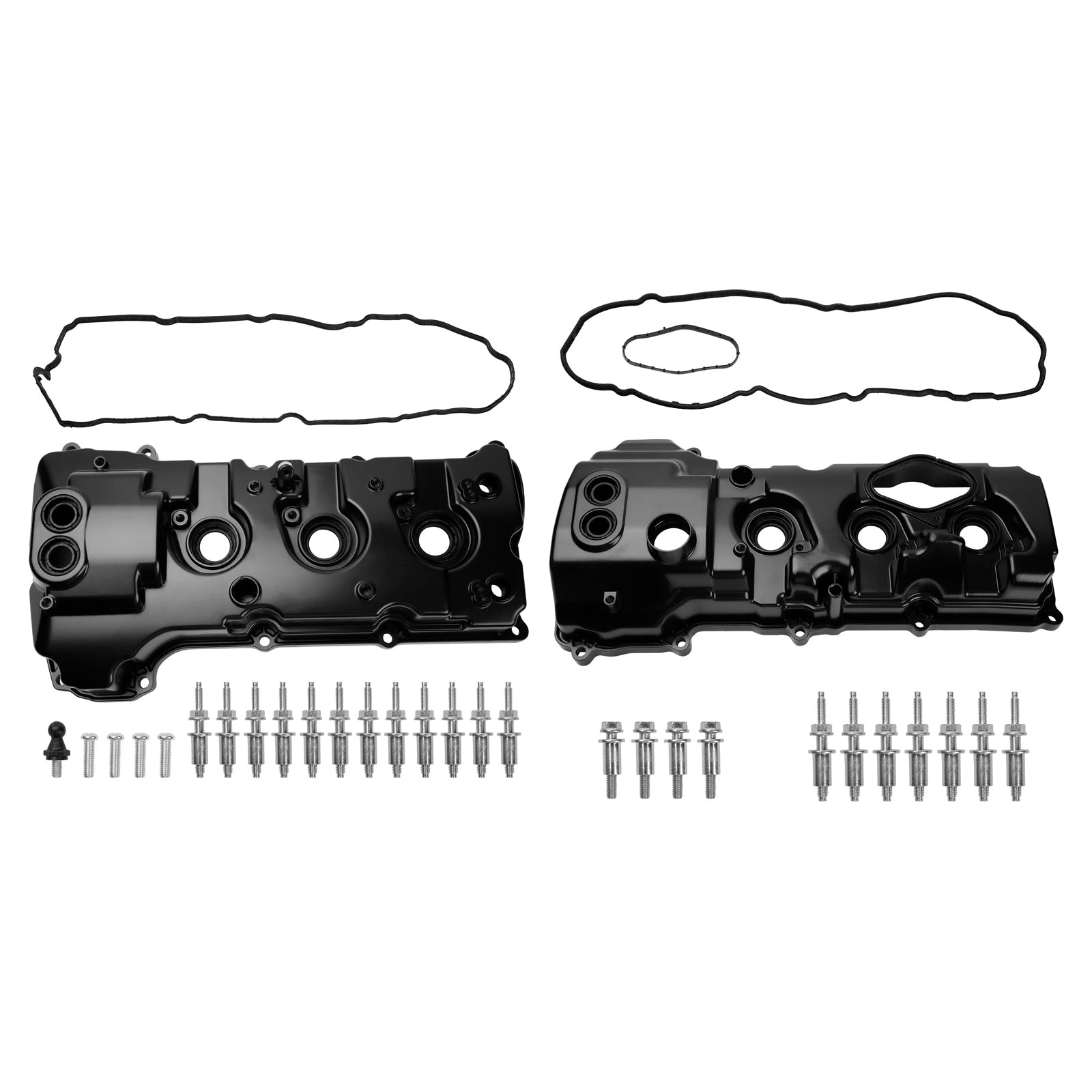DL3Z6582C Left+Right Pair Valve Covers For 2015-2023 Ford Transit-350/350 HD 3.5L V6 BL3Z6582H