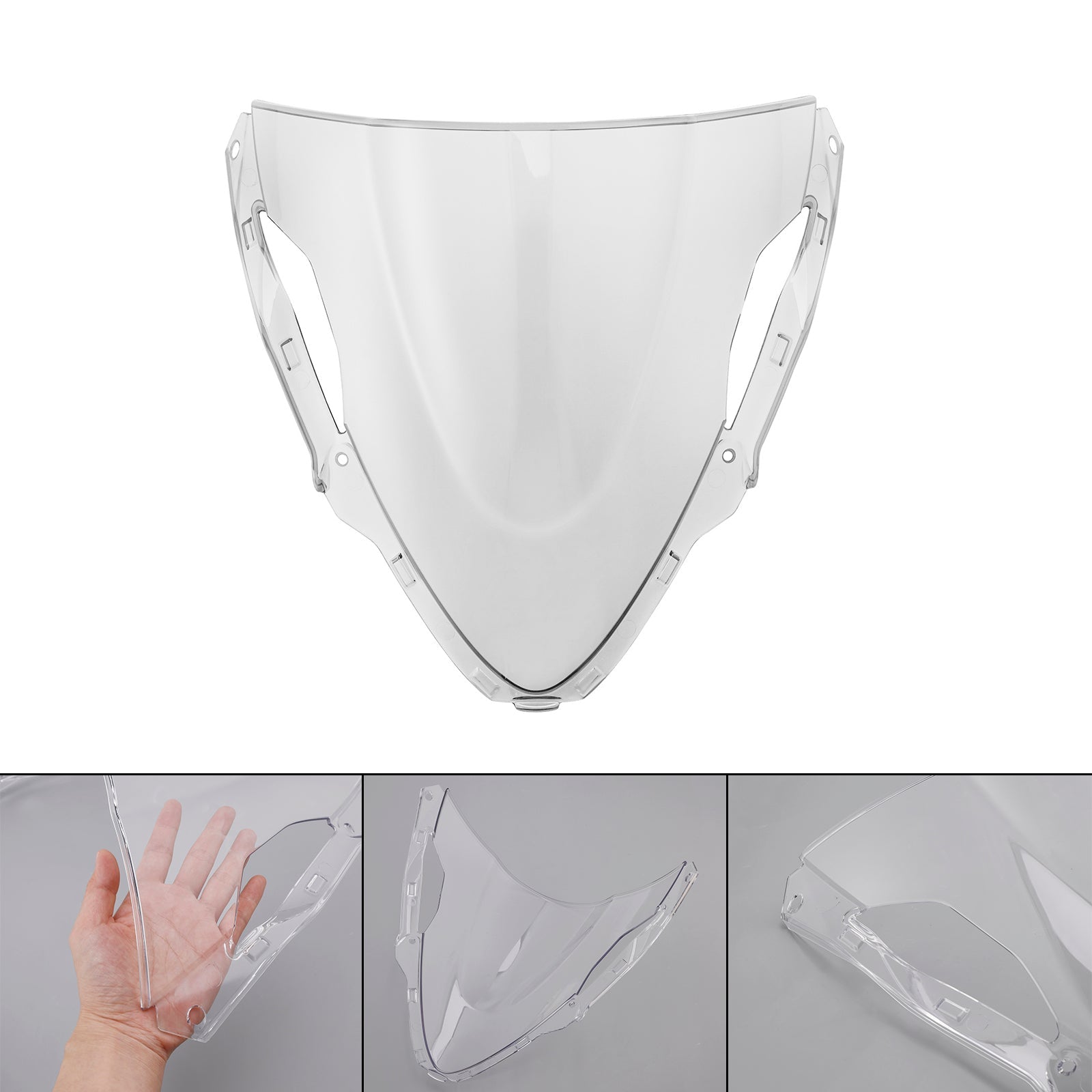 Windshield Windscreen for Kawasaki ZX6R 636 2024-2025