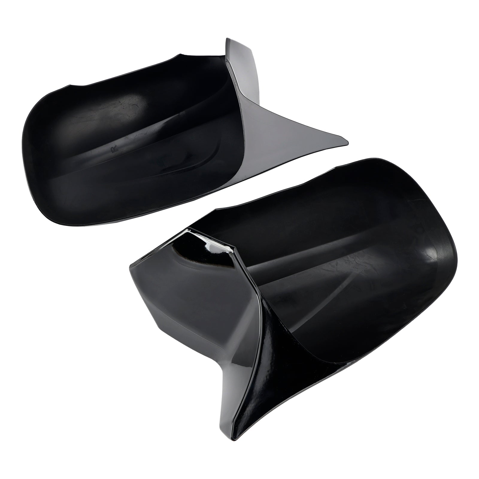 2007-2009 Lexus LS460 LS600h Base Side Mirror Covers Rearview Housing Black 8791053251