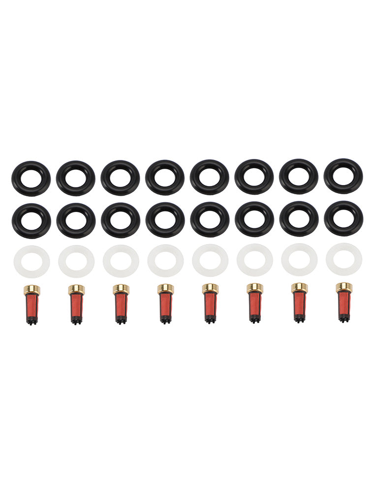 8PCS Fuel Injector Service Kit O-Ring 0280156101 Fit Porsche Cayenne S 4.5L