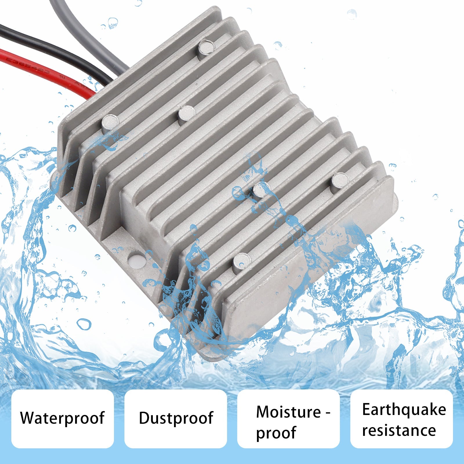 Mini Step Up Power Converter DC Power Cable 12V/24V to 57V 4.5A 256W