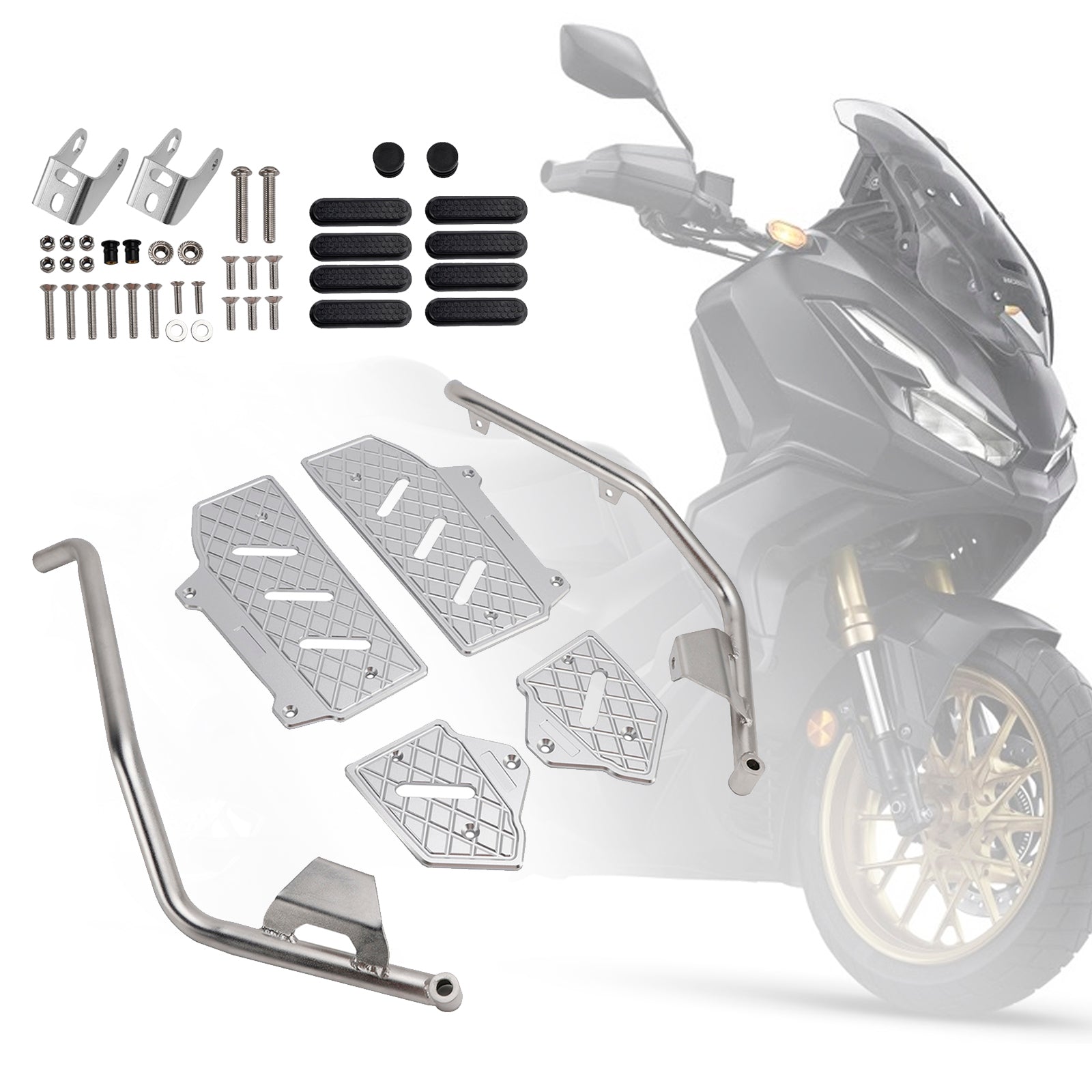 2022-2025 Honda Adv350 Engine Protect Guard Frame Lower Crash Bar